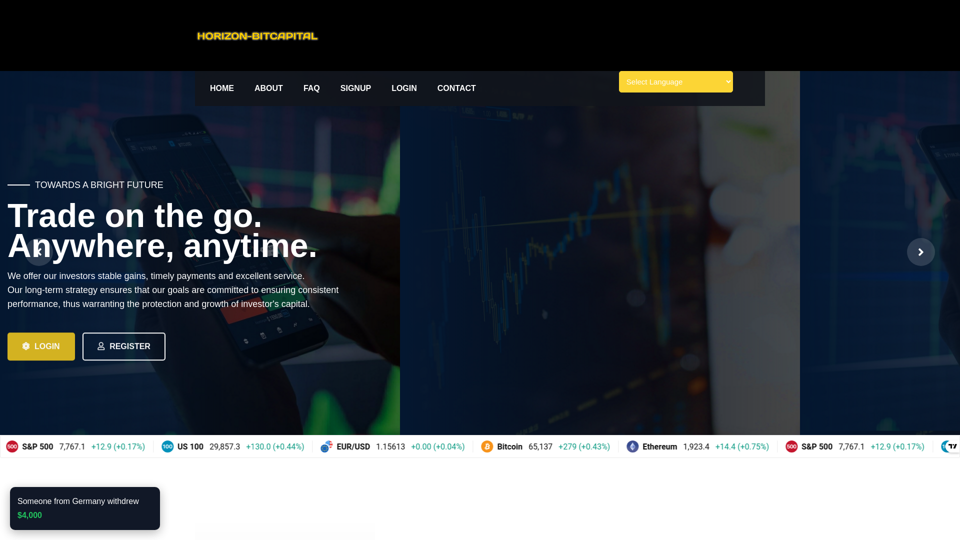 Stored capture of horizon-bitcapital.org