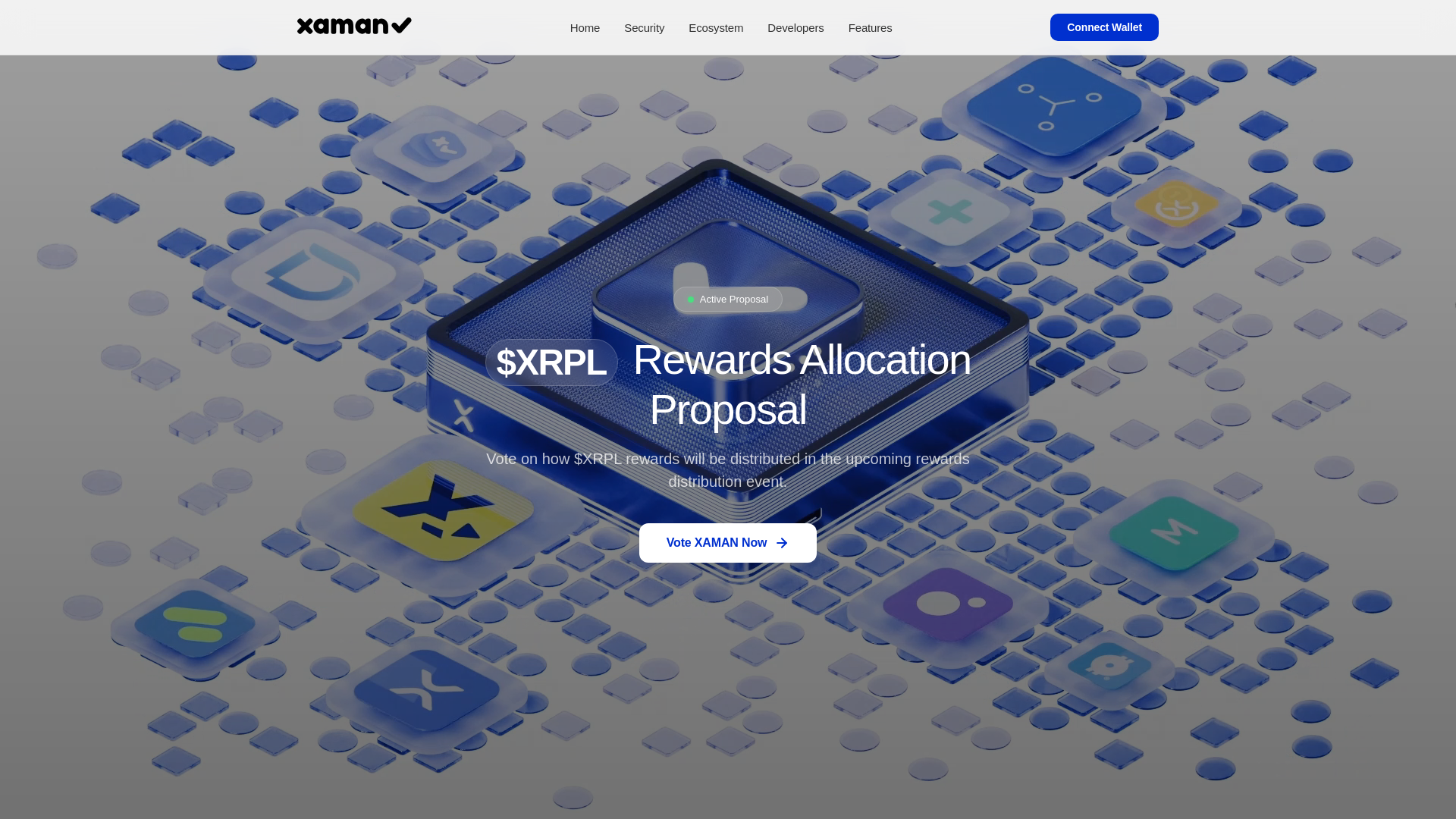 Screenshot of xrpl-community.xyz