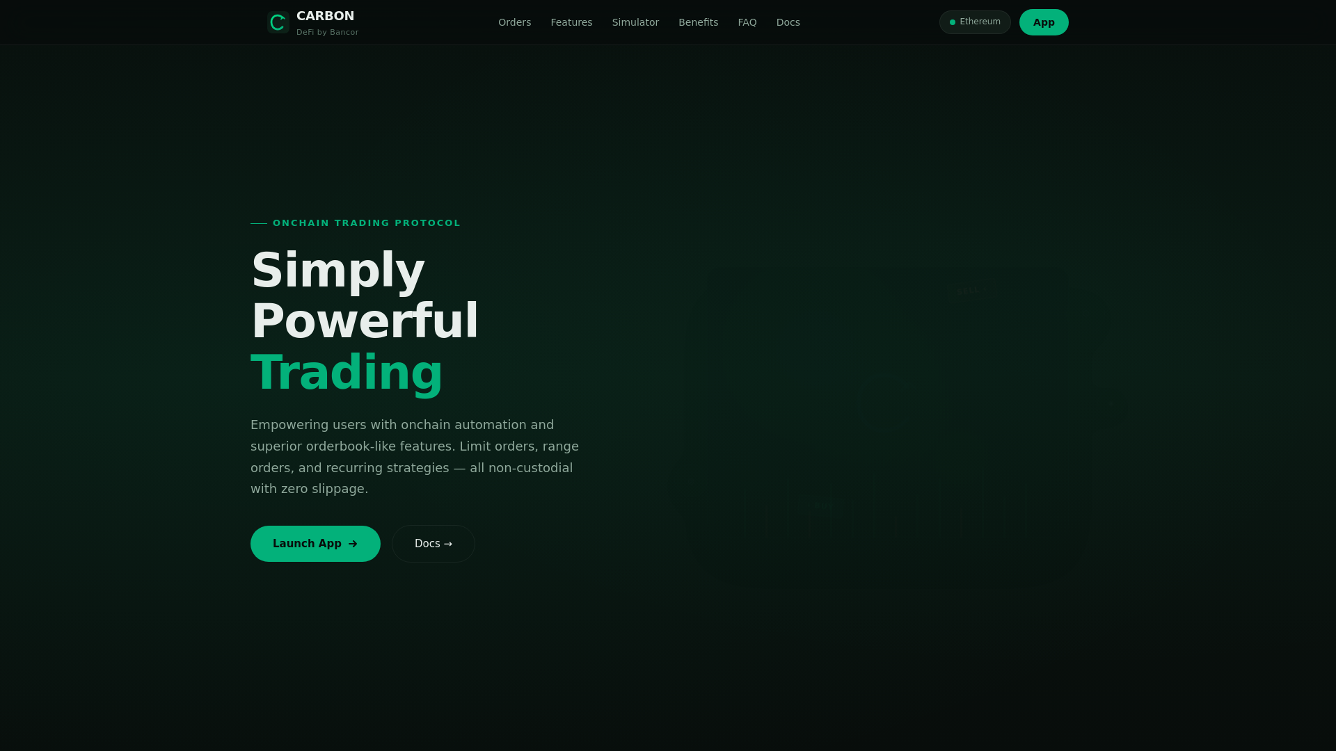 Screenshot of carbon-defi.com