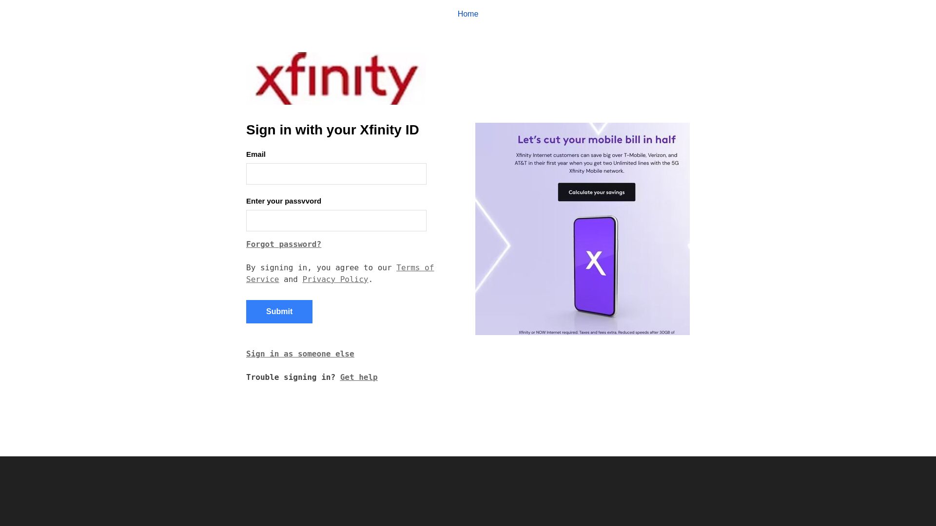 Screenshot of comcast11x.weebly.com