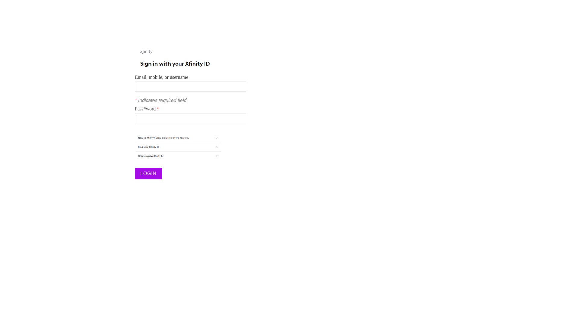 Screenshot of xfinityorglo.weebly.com