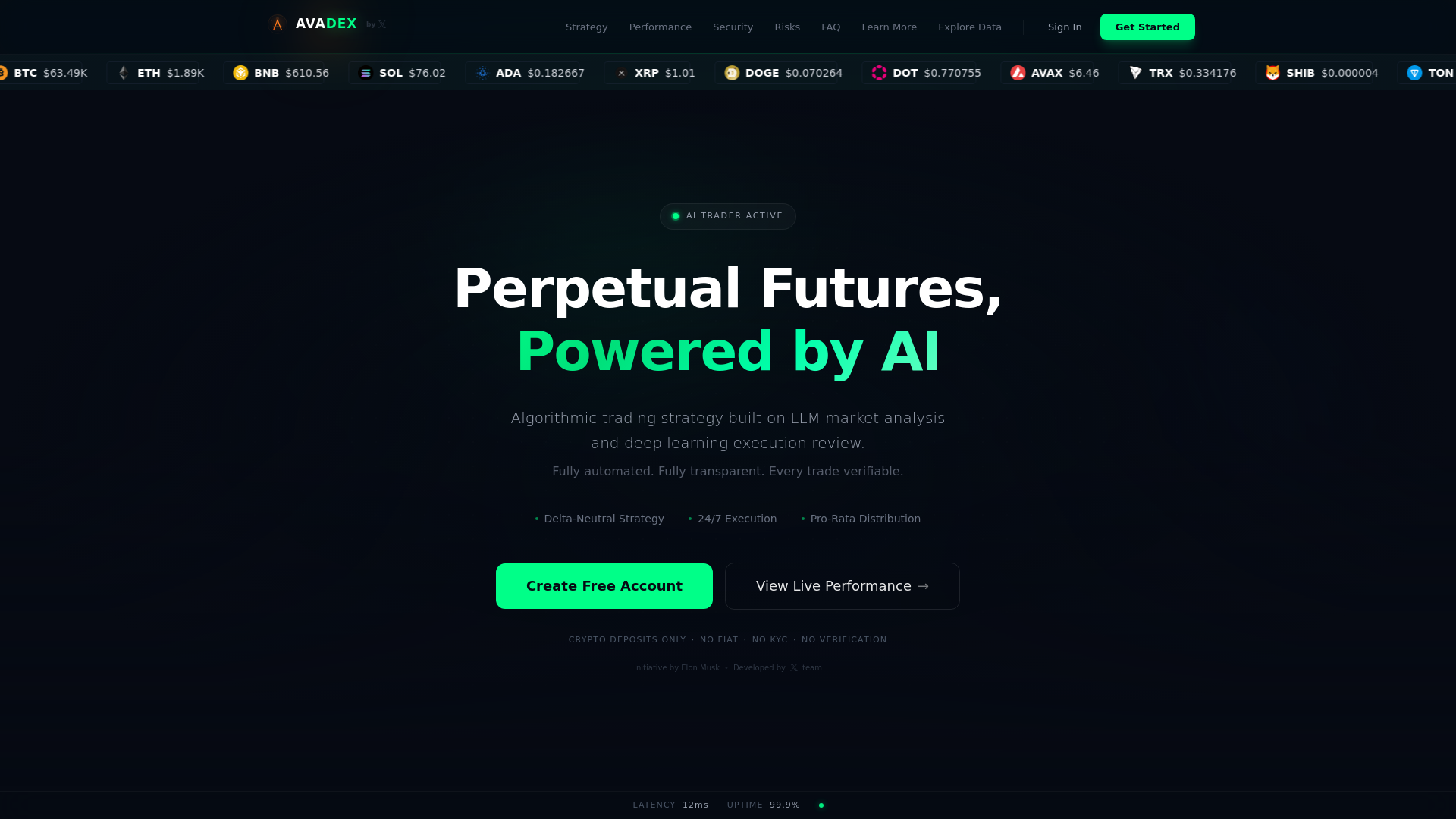 Stored capture of avadex.io