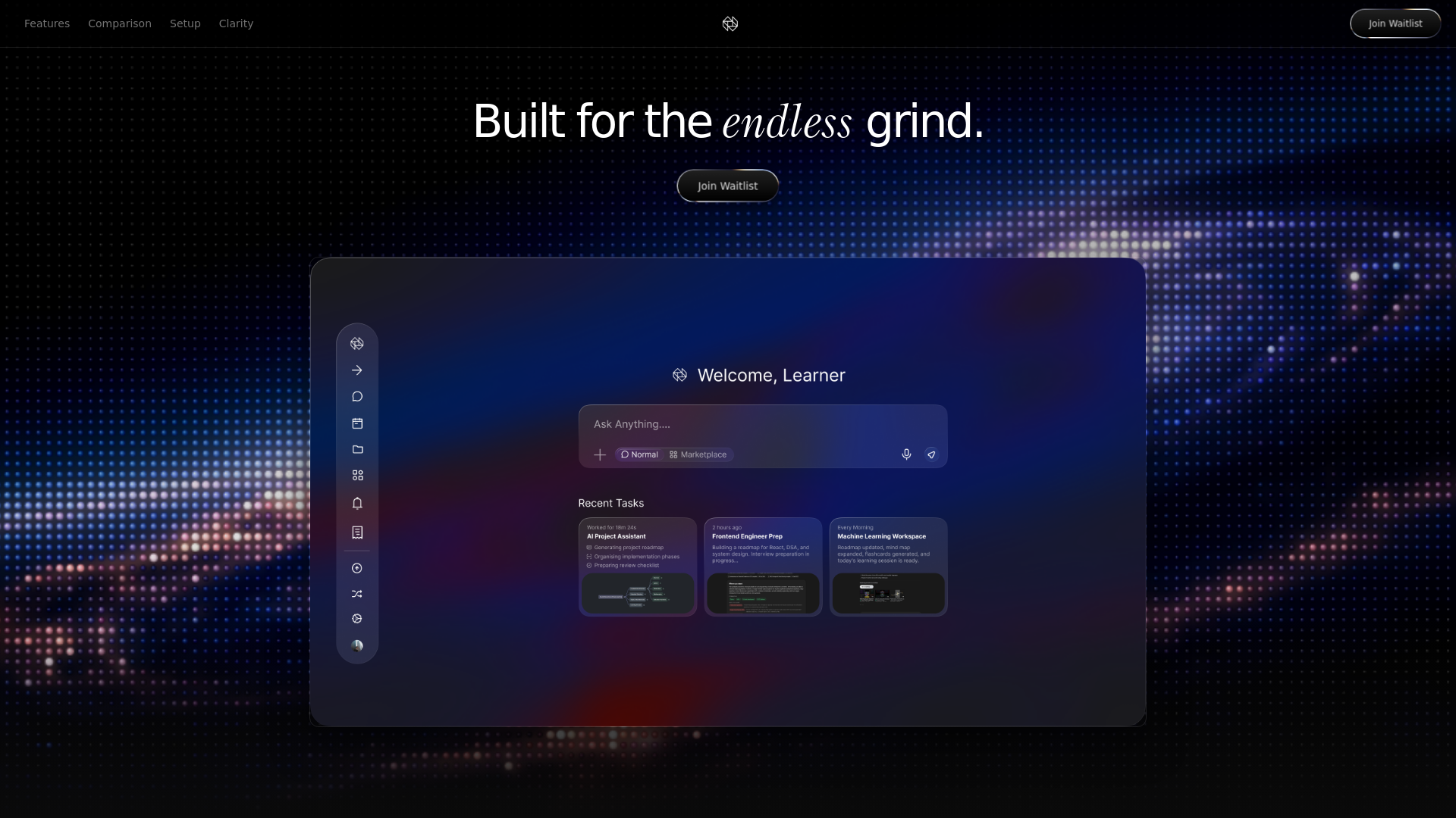 Screenshot of focusel.space