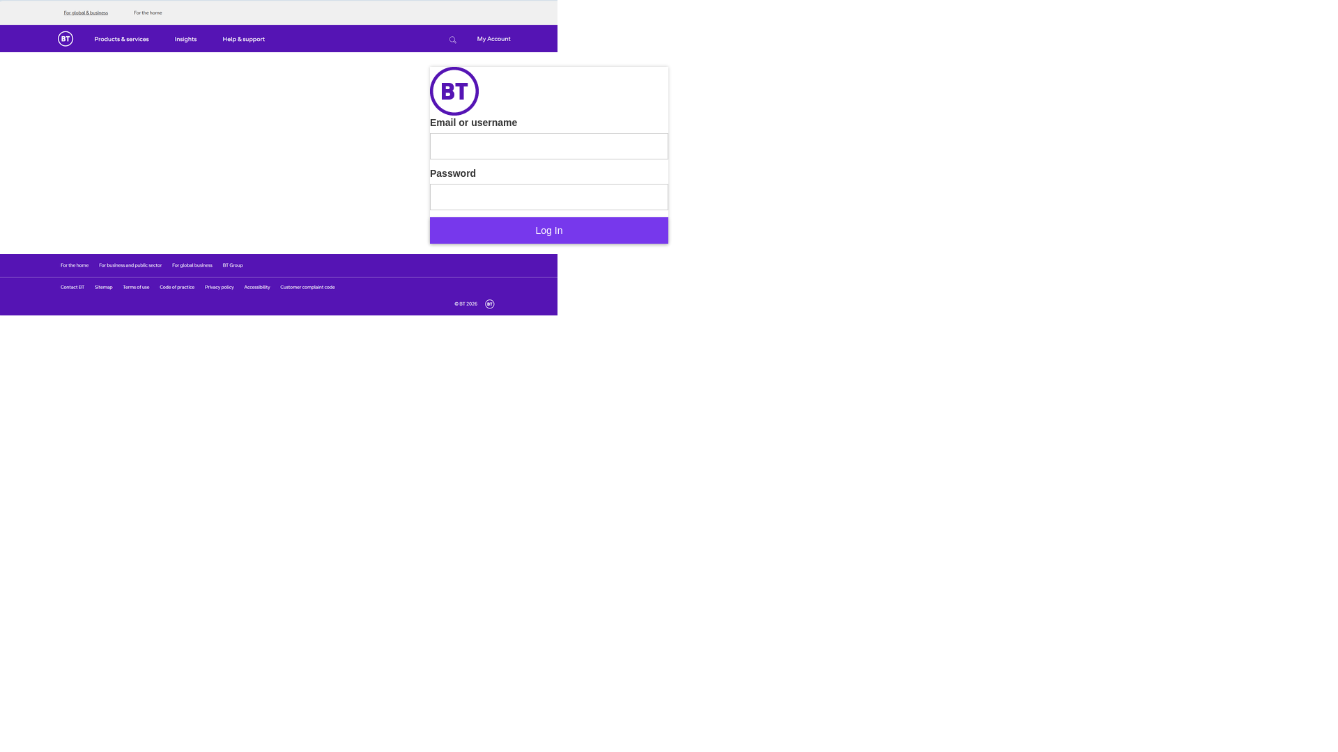 Screenshot of broadcastauthbtbusinessintel-loginapp.webflow.io