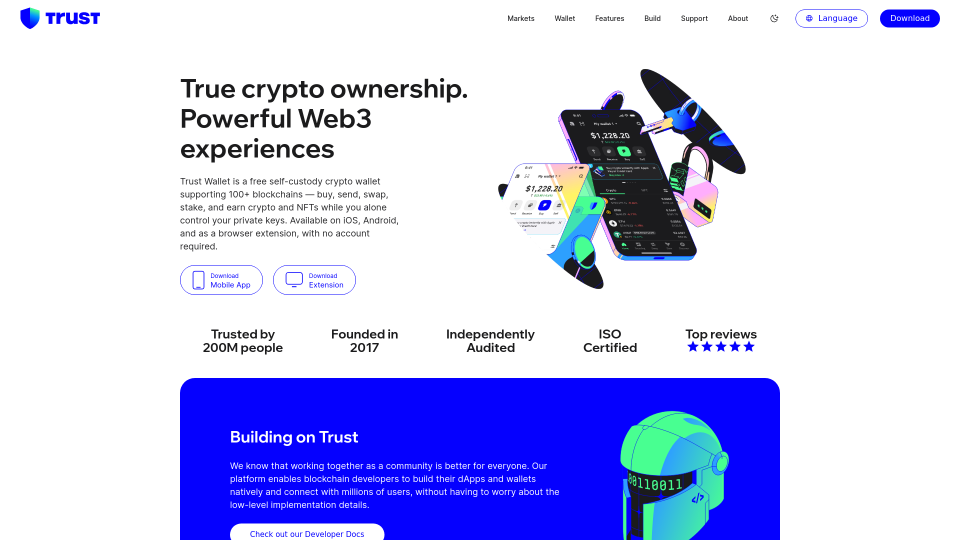 Screenshot of unified-trustwallet.com