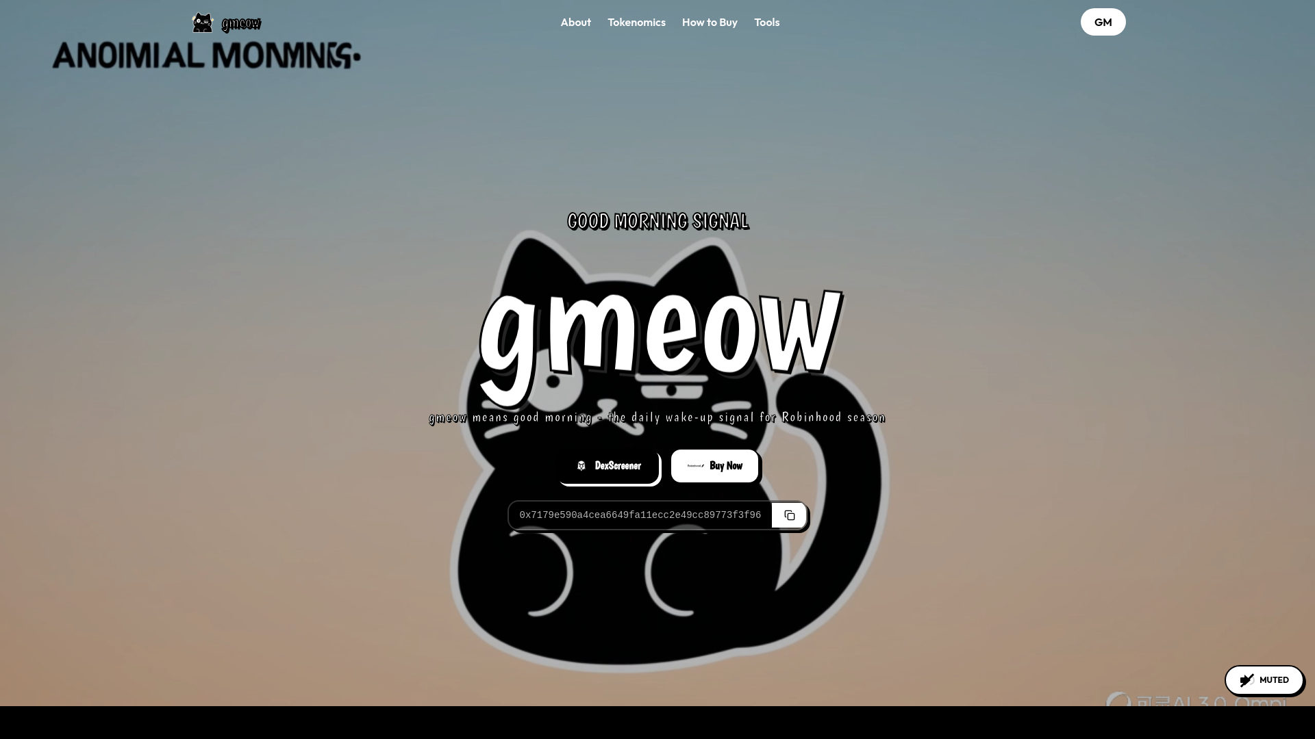 Screenshot of gmeow.lol