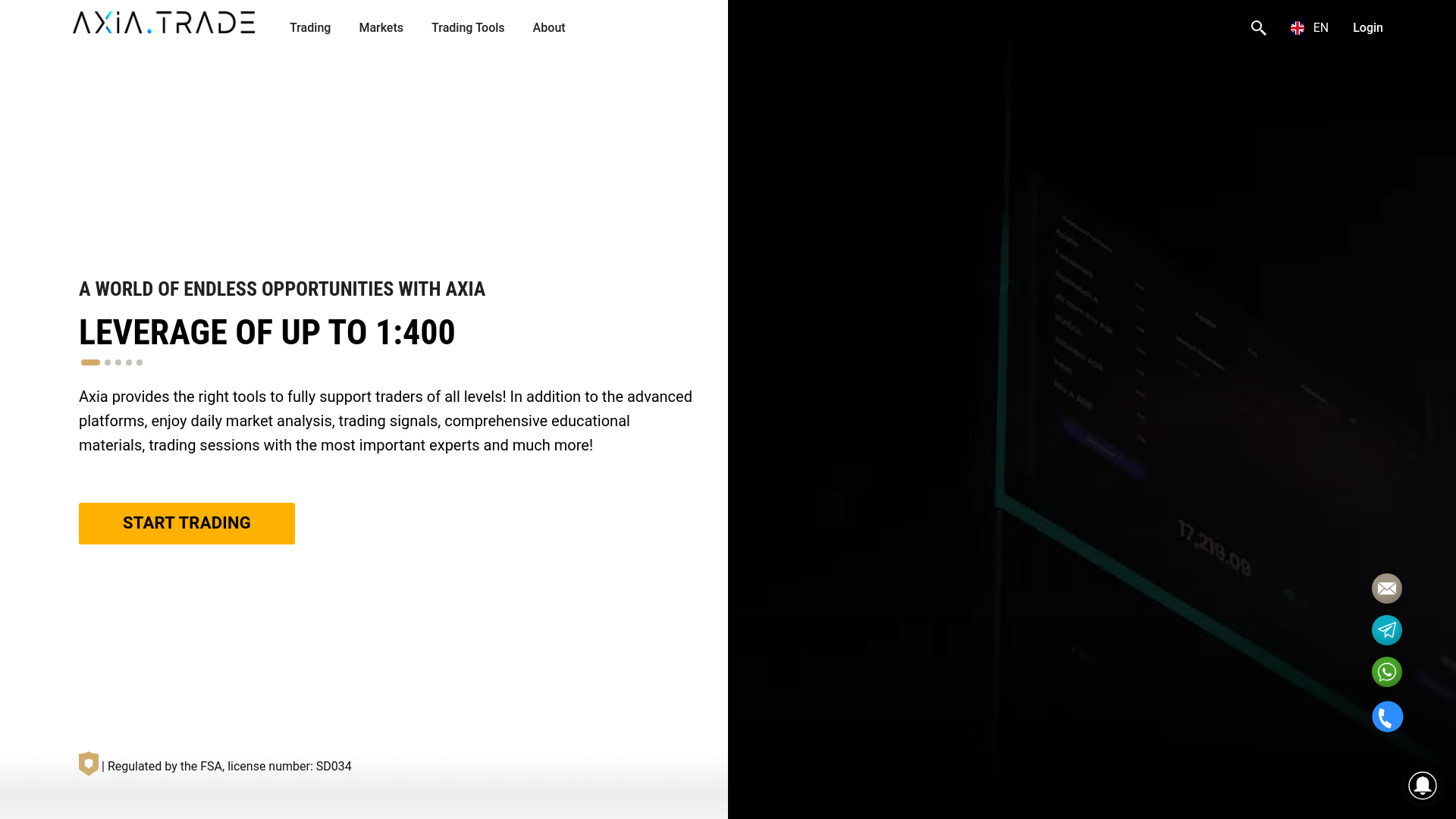 Stored capture of axiainvestments.com