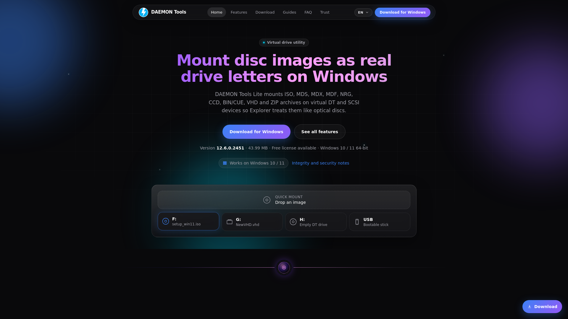 Screenshot of daemontools.org