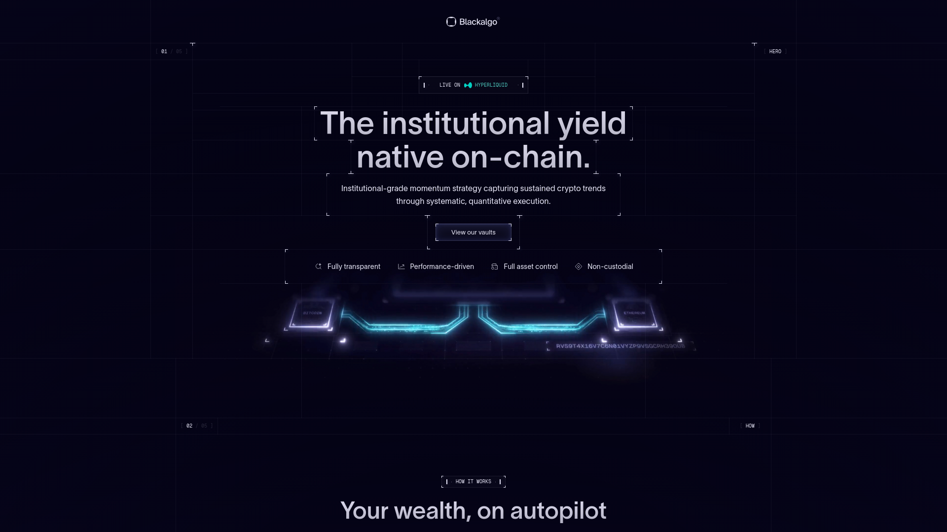 Stored capture of blackalgo-landing-v2.pages.dev