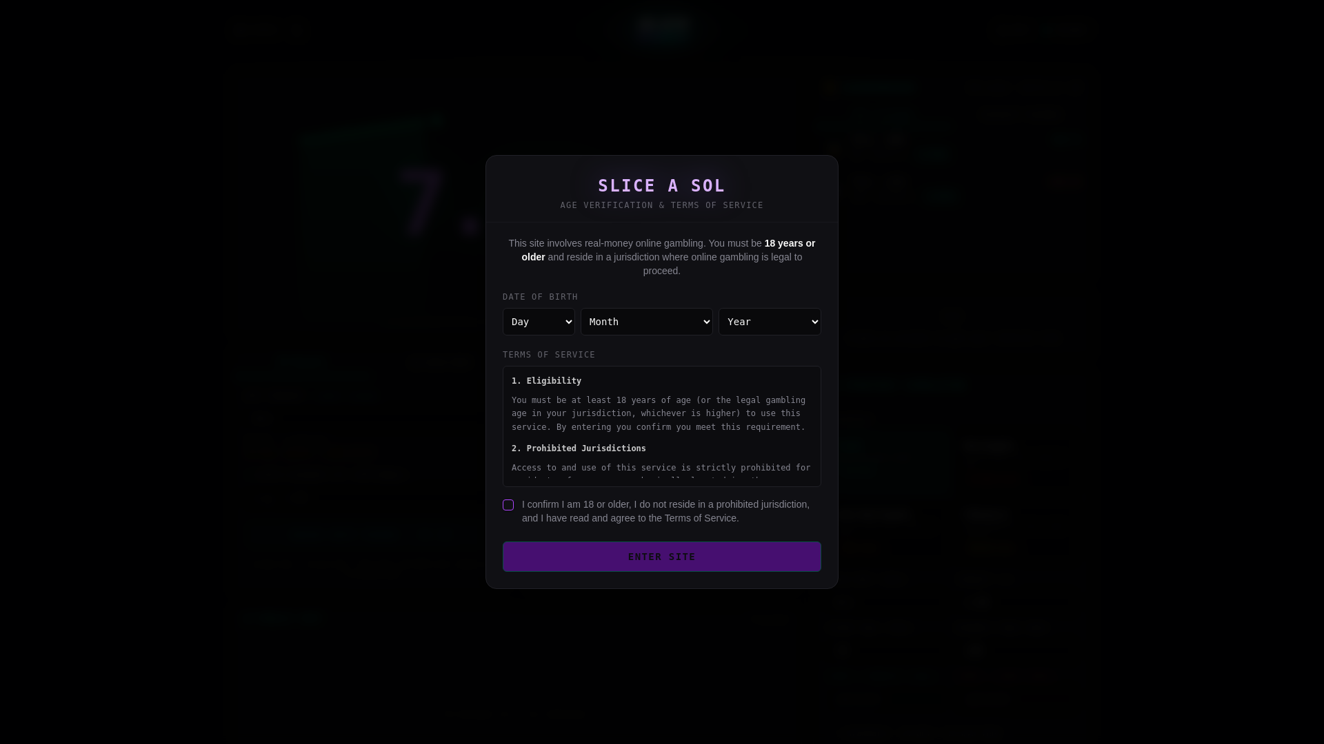 Screenshot of sliceasol.com
