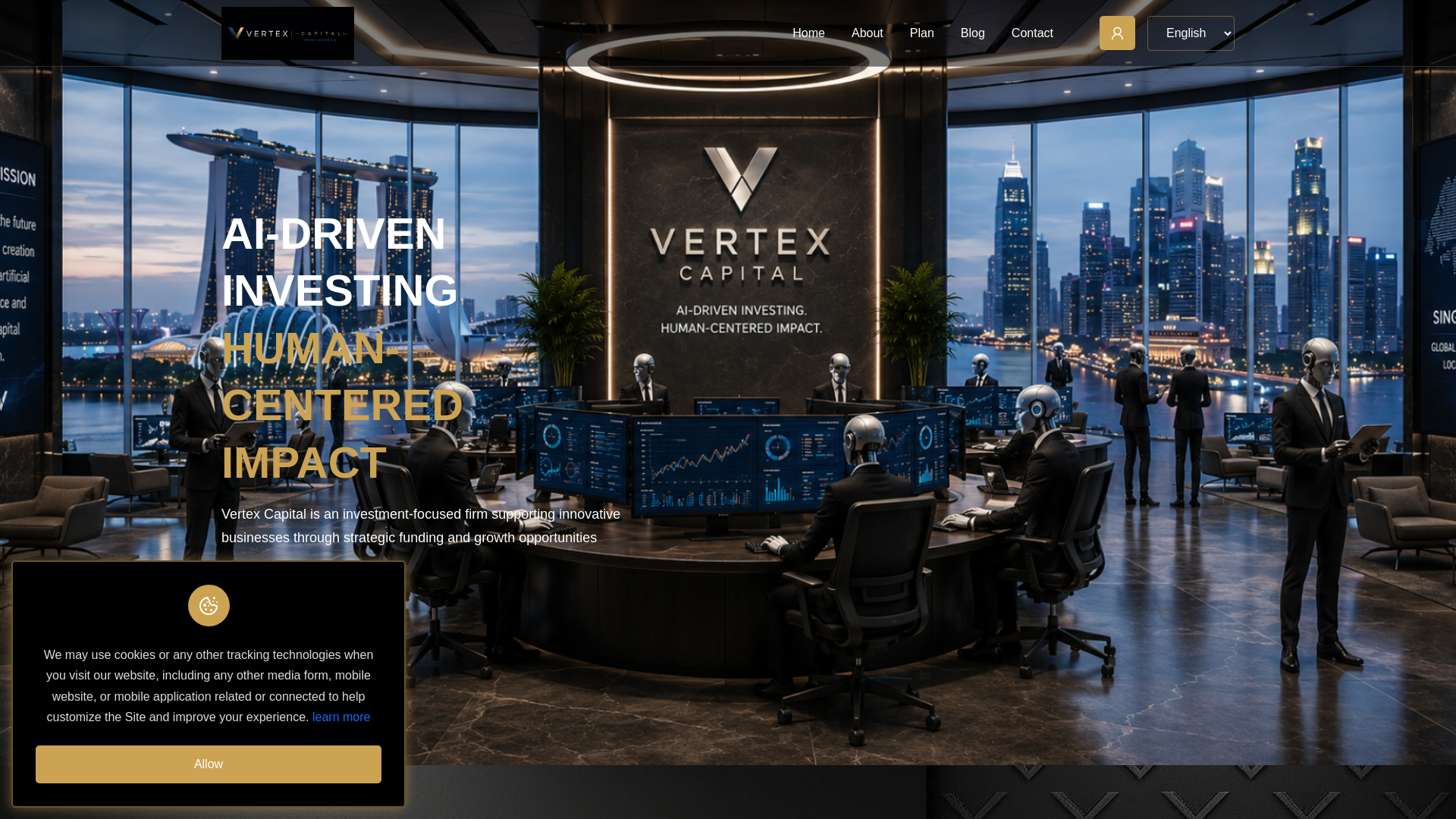 Screenshot of vertex-capital.org