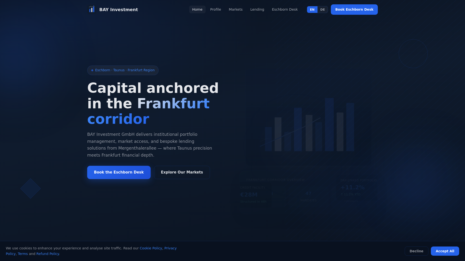 Screenshot of bay-investment-gmbh.com