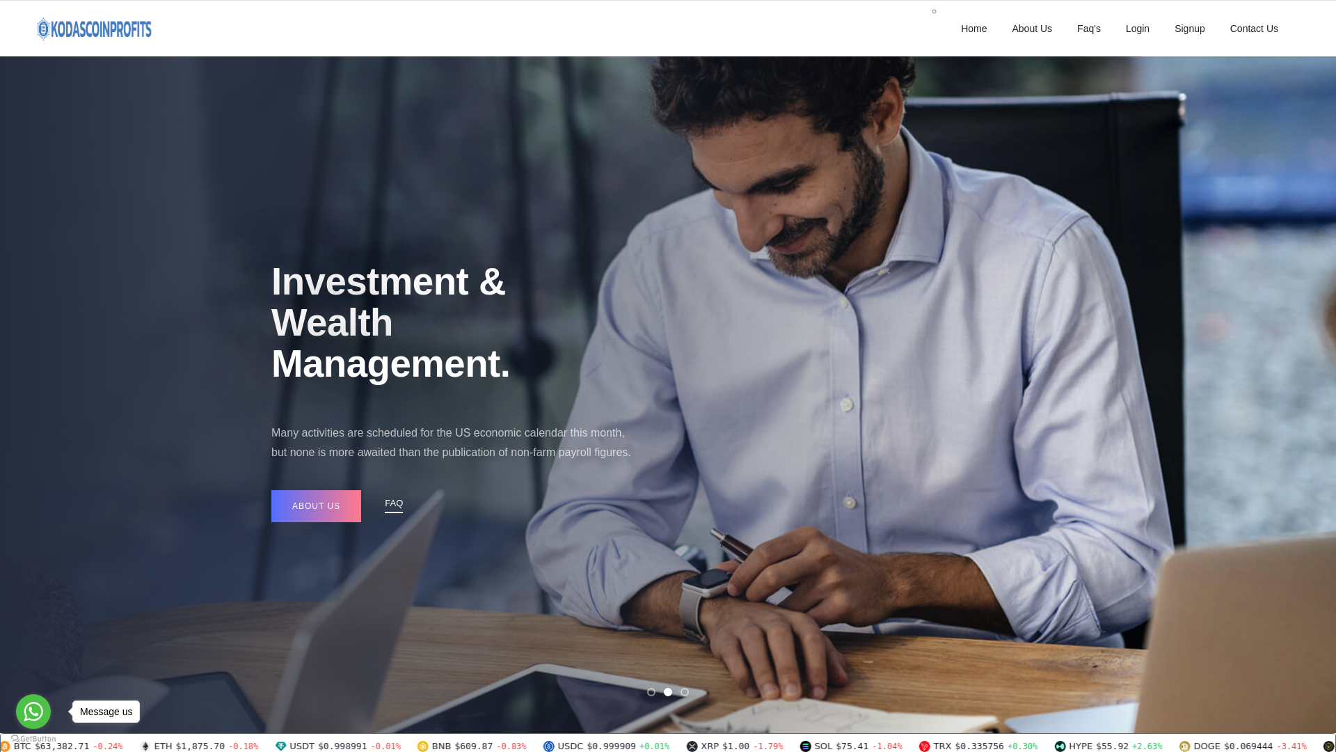 Stored capture of kodascoinprofits.ltd