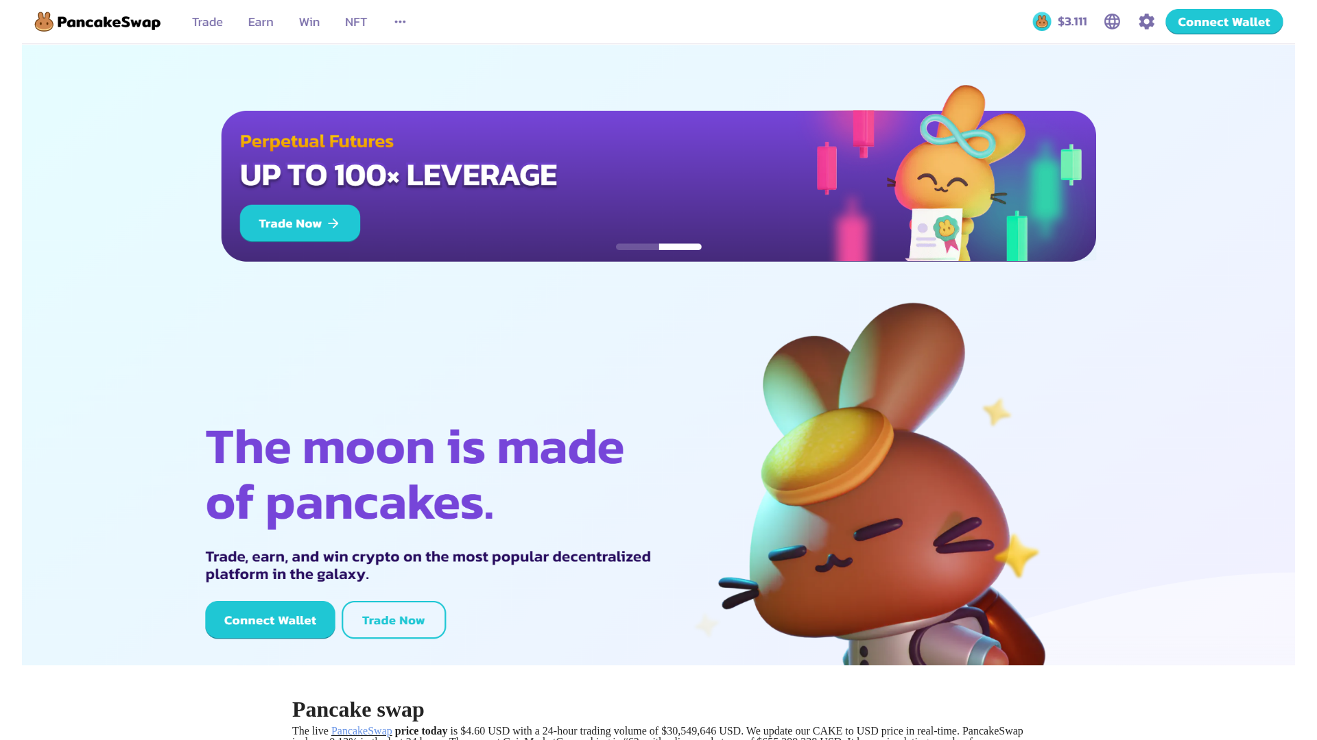 Stored capture of pancak-eswap.github.io