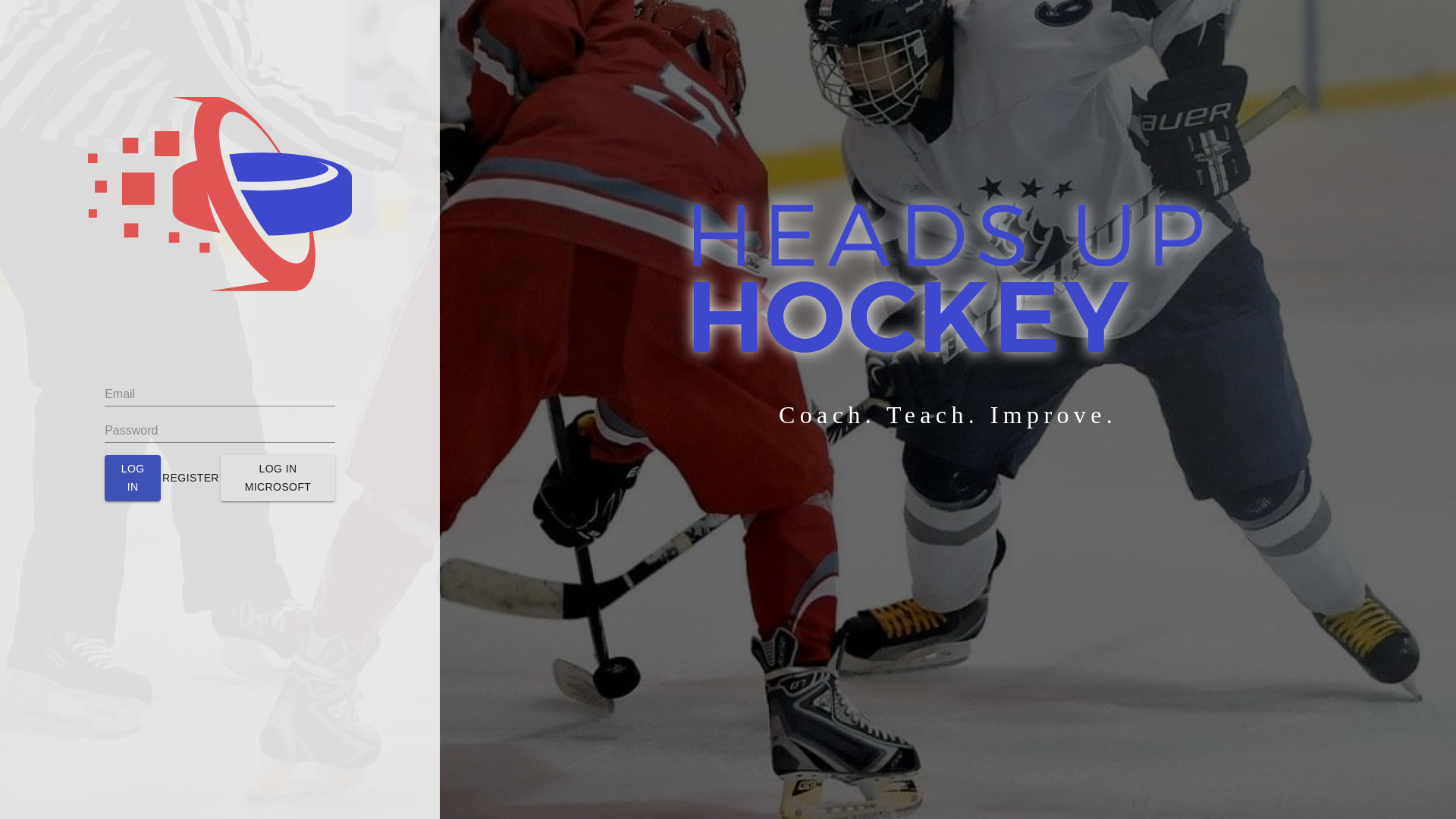 Stored capture of headsup.hockey