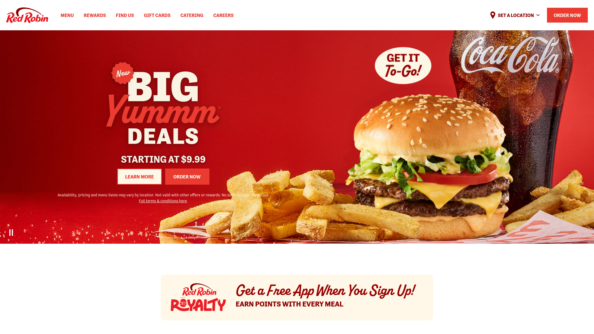 Screenshot of redrob1n.com