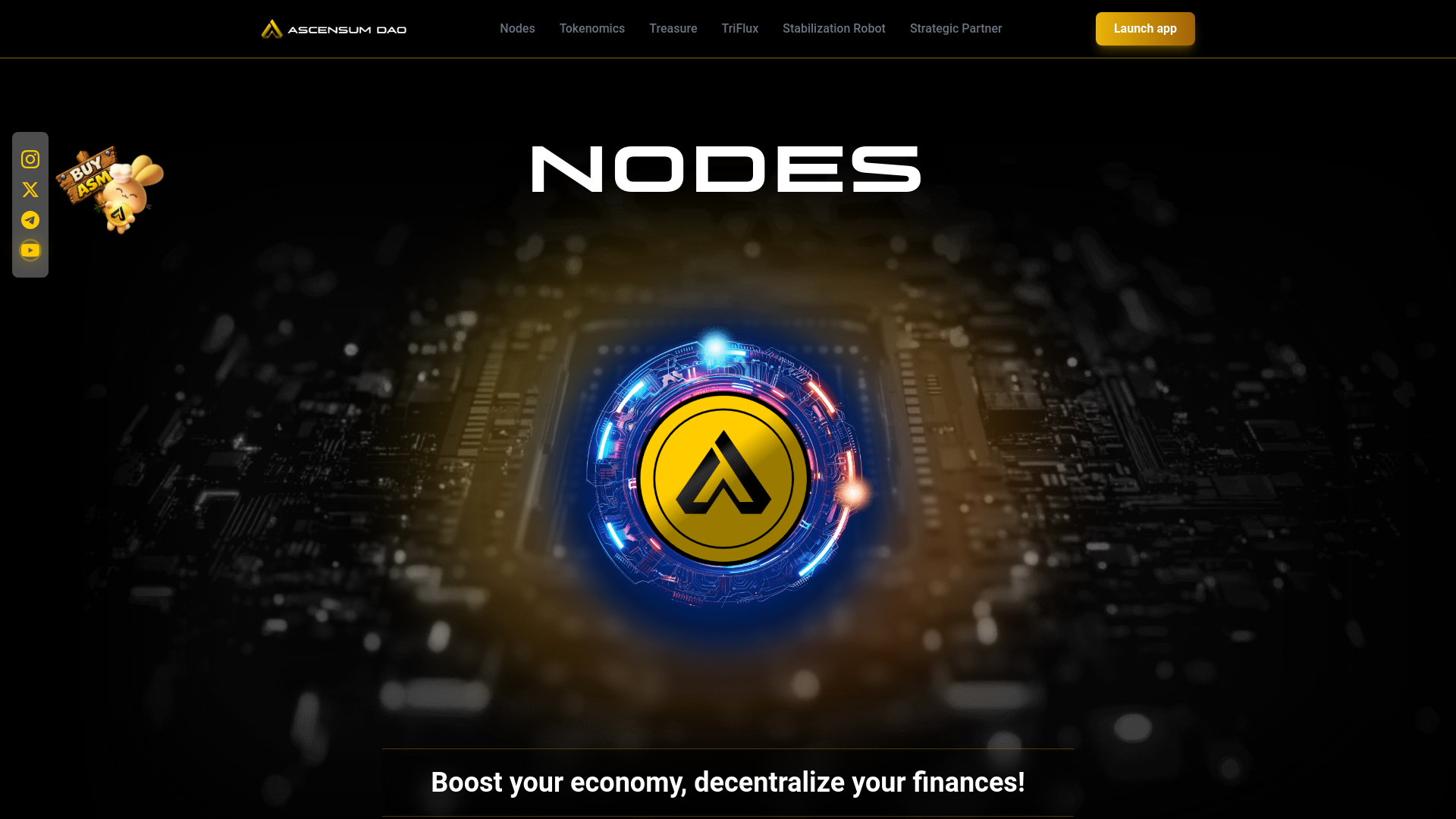 Screenshot of ascensum.io