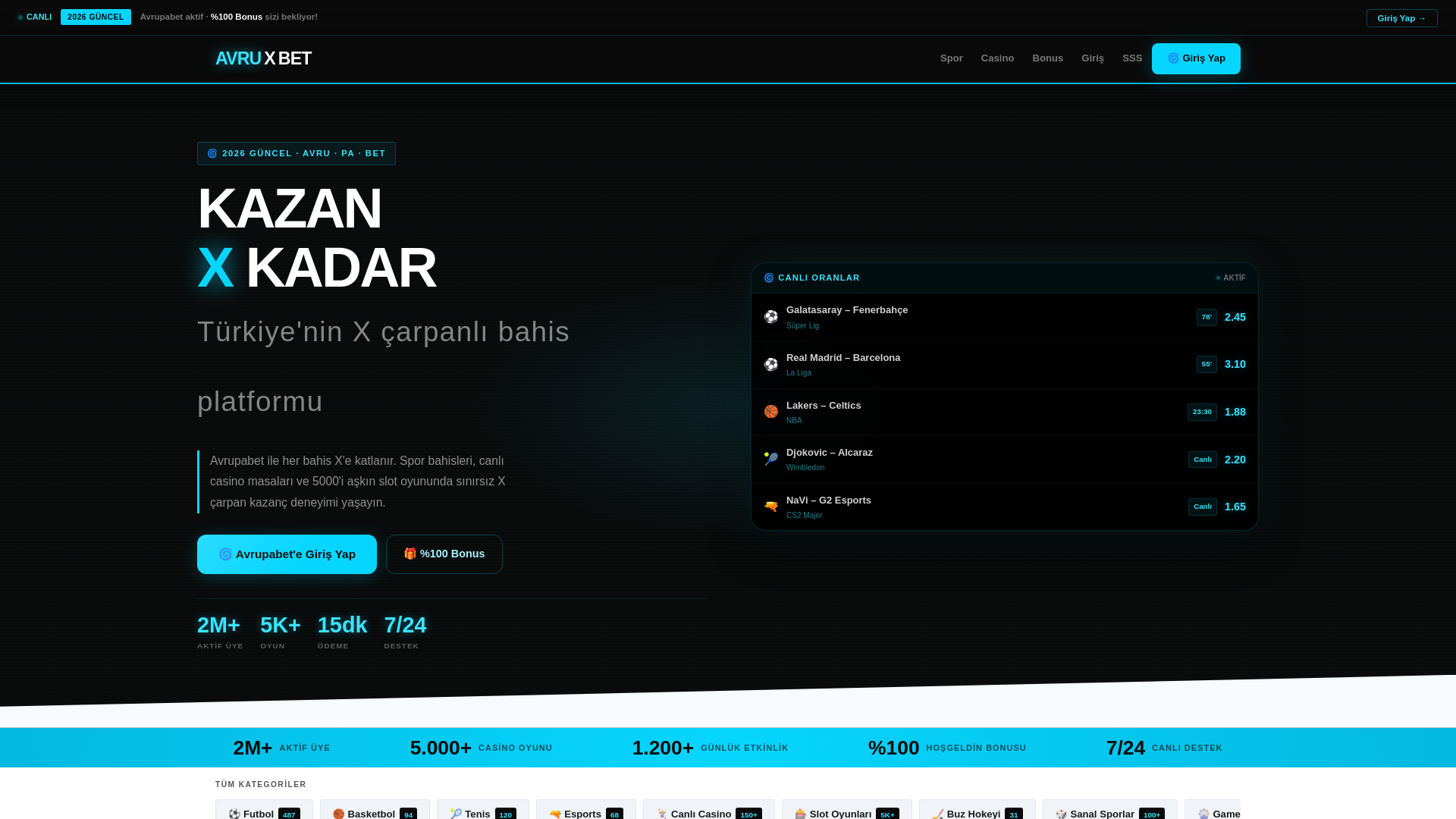 Screenshot of m.avrupabetofficial.top