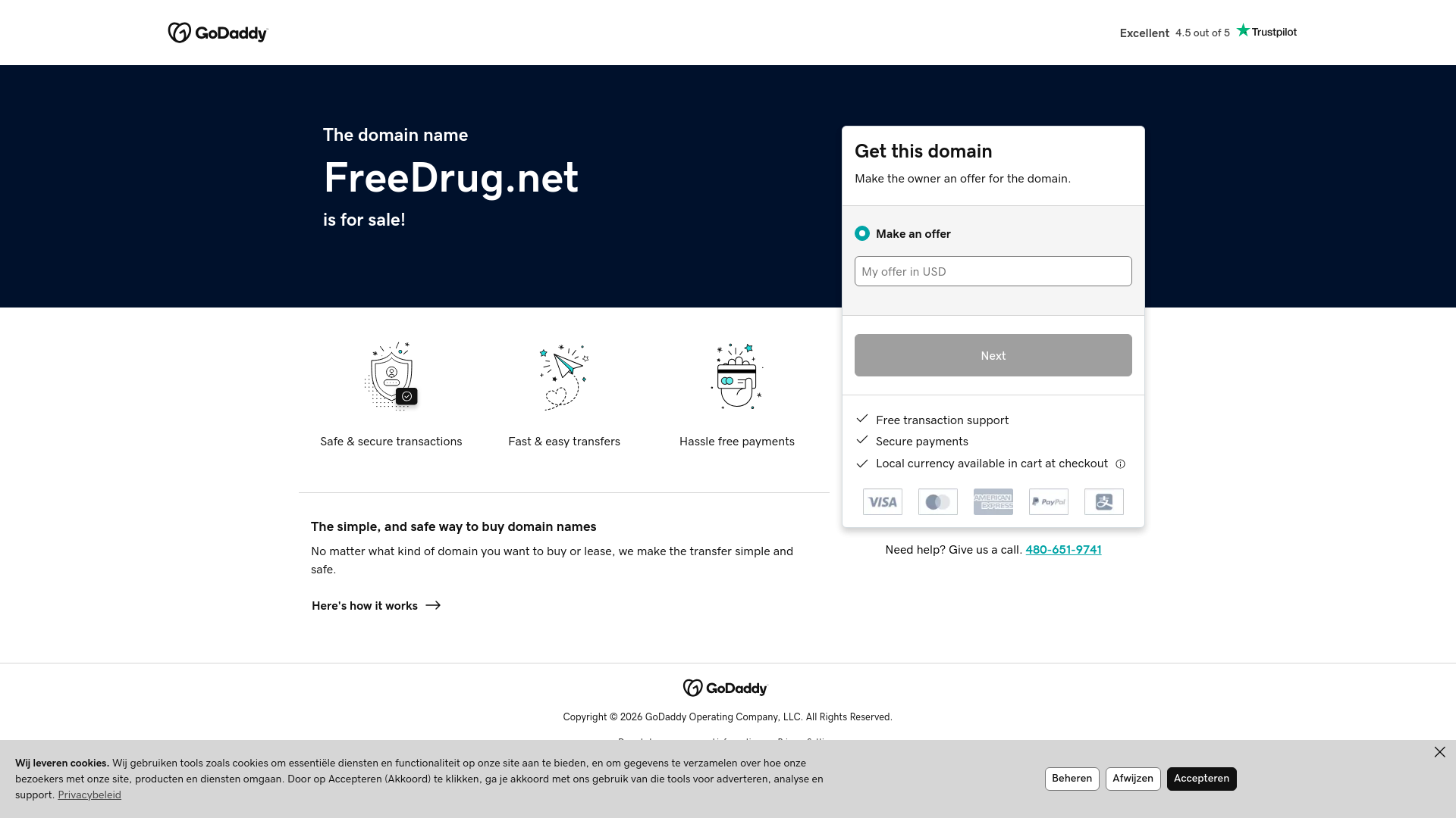 Stored capture of freedrug.net
