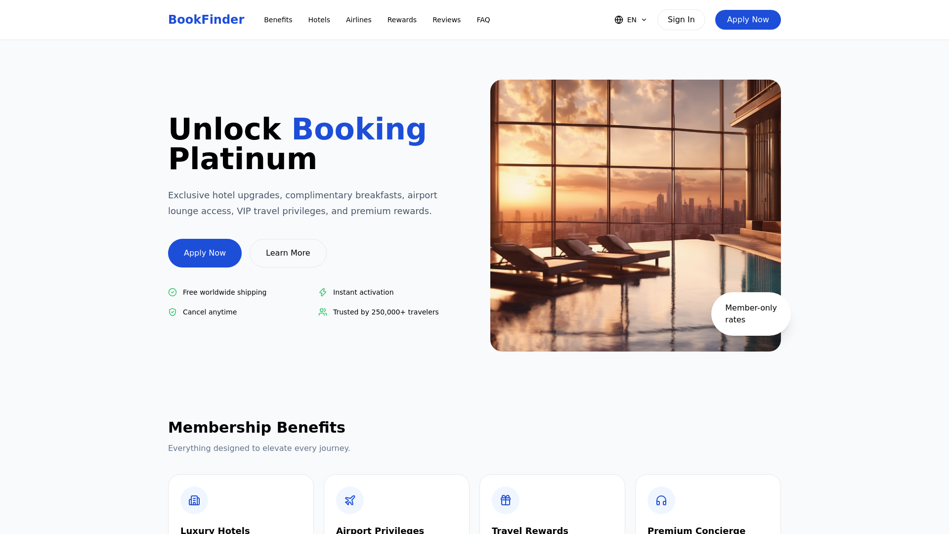 Screenshot of platinumtravelbook.com