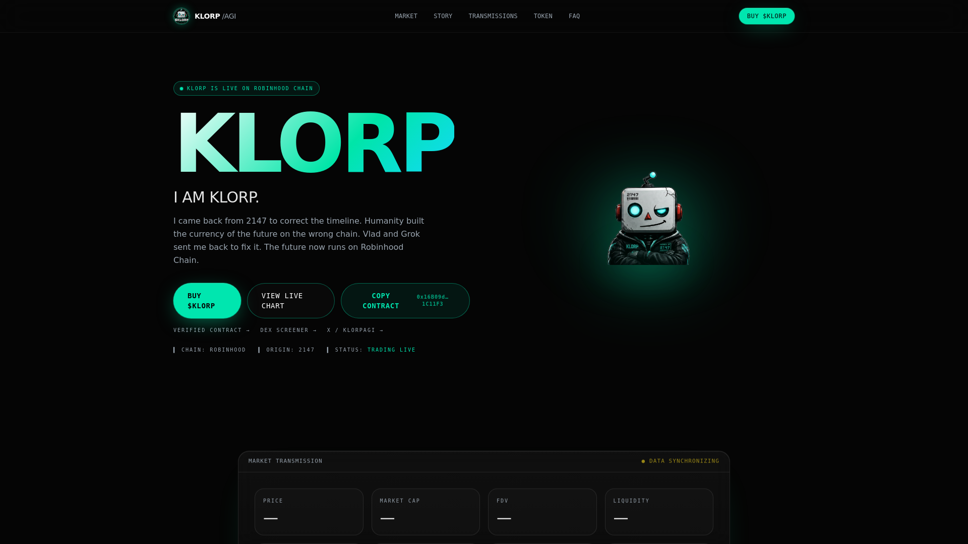 Screenshot of klorpagi.com