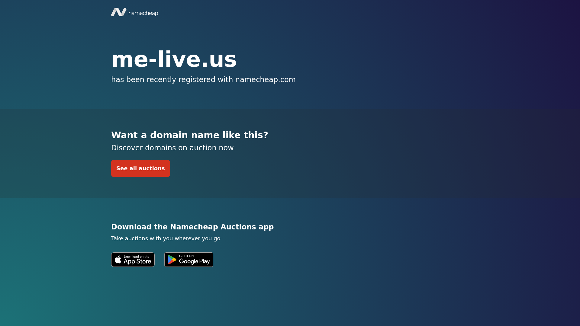 Screenshot of me-live.us
