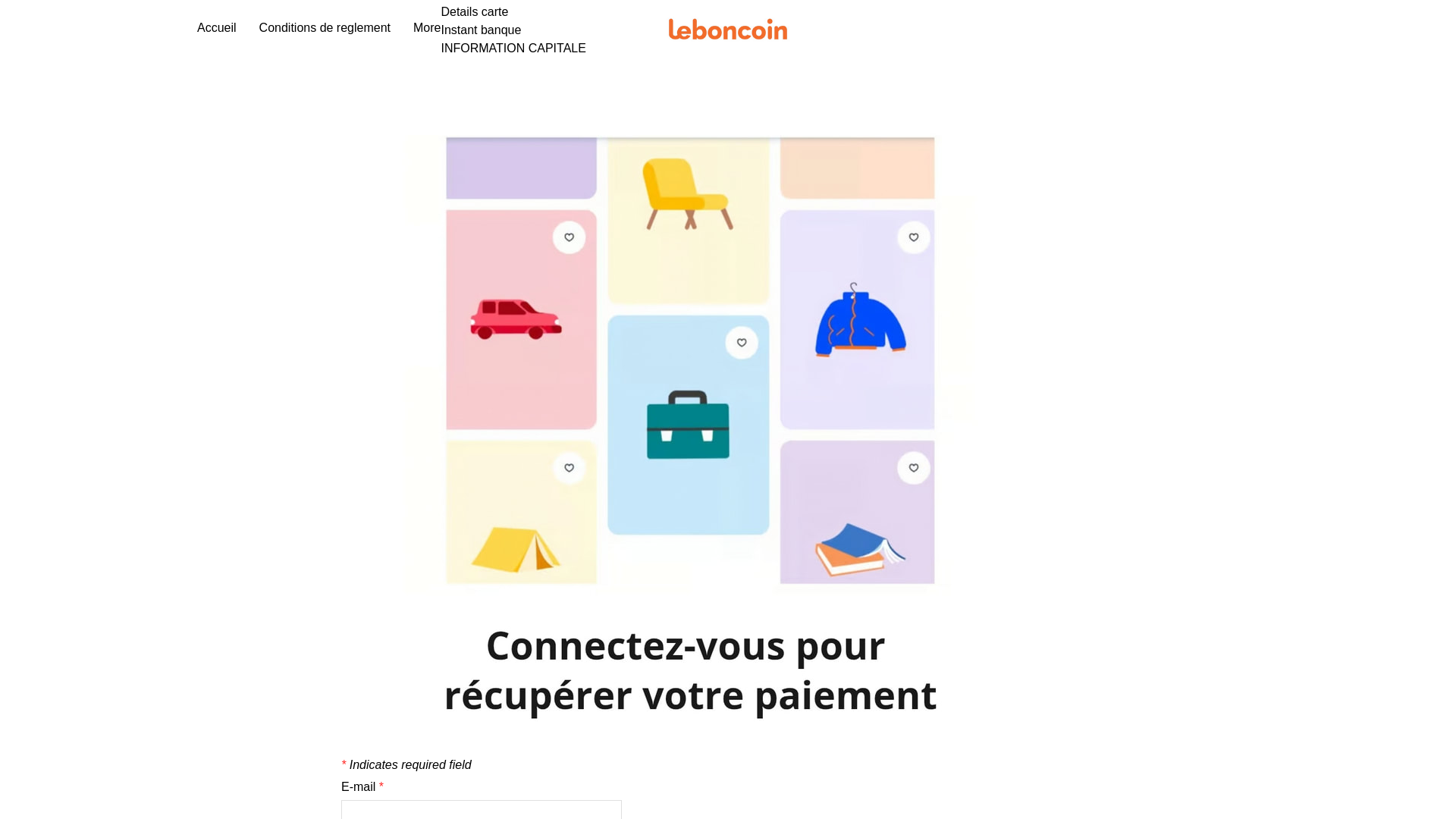 Screenshot of leboncoin-auths.com
