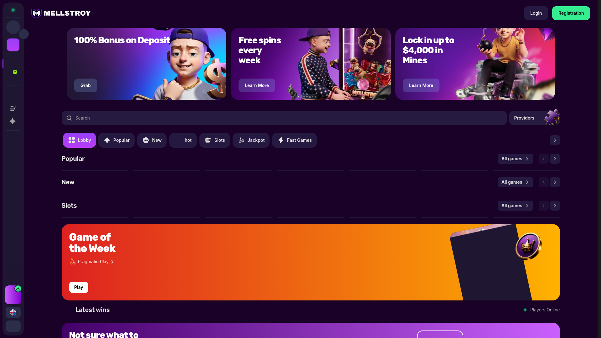 Screenshot of mellmoney.com