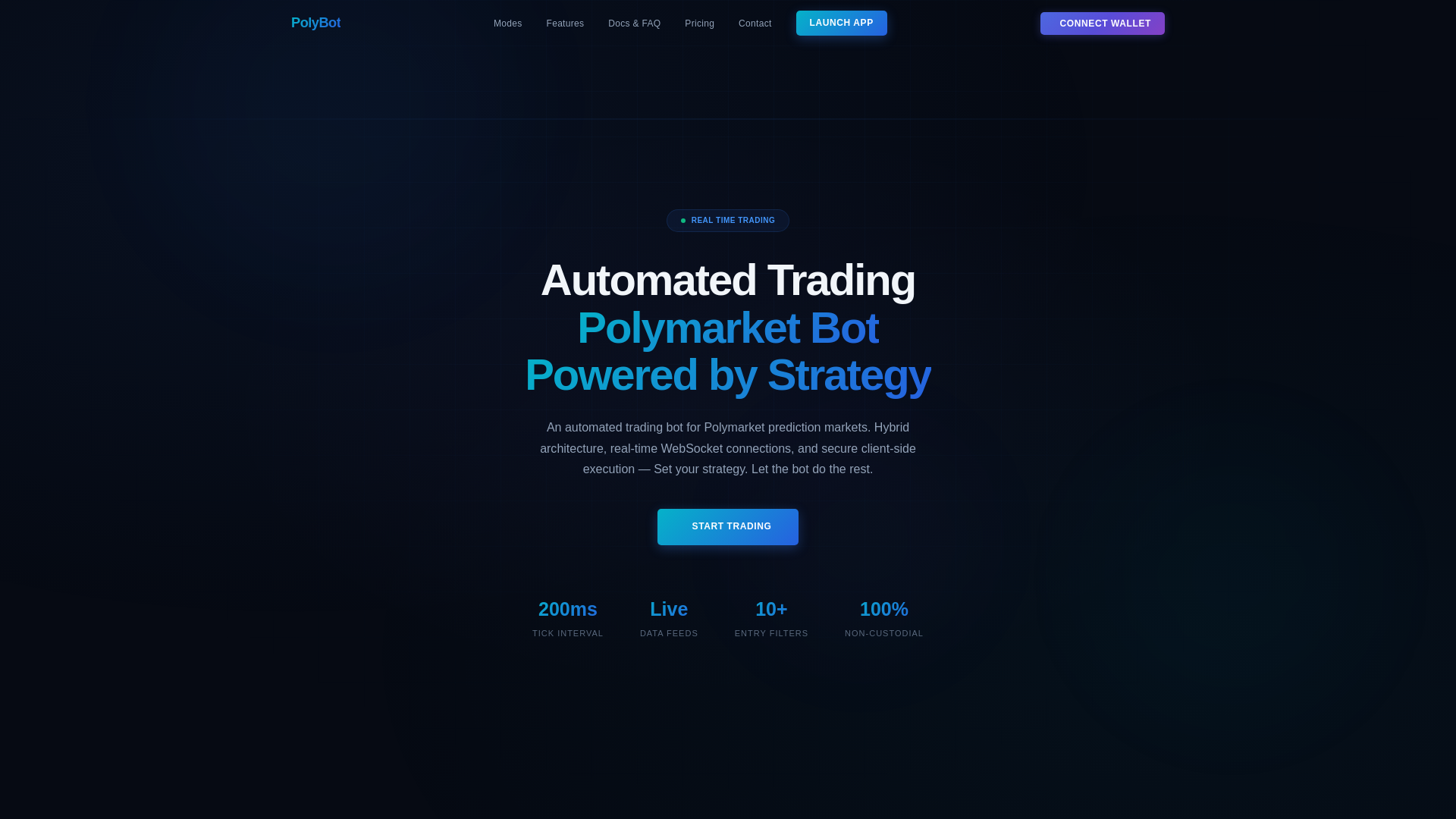 Screenshot of polybot.technology