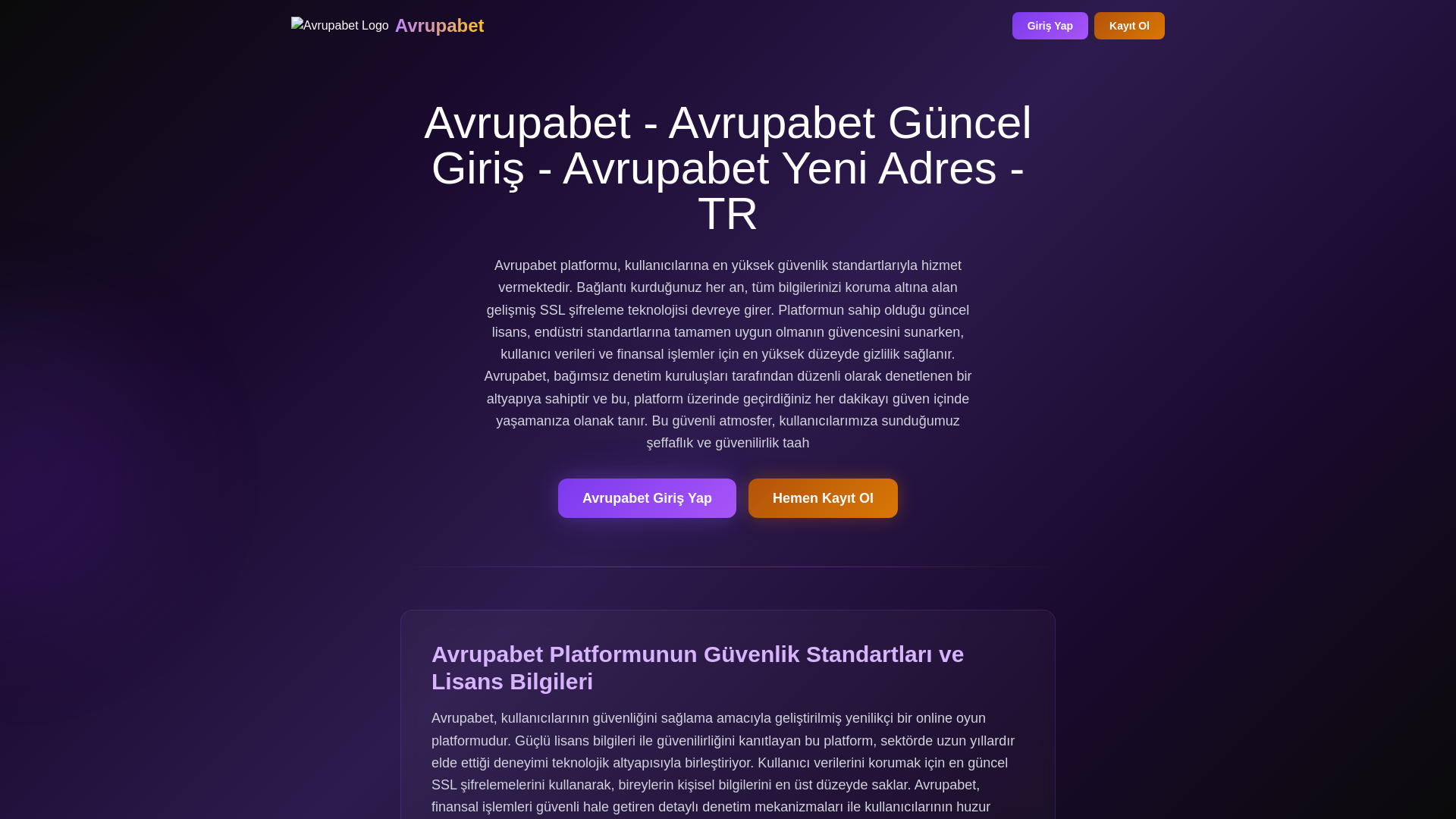 Screenshot of m.avrupabet-aktif-giris.site