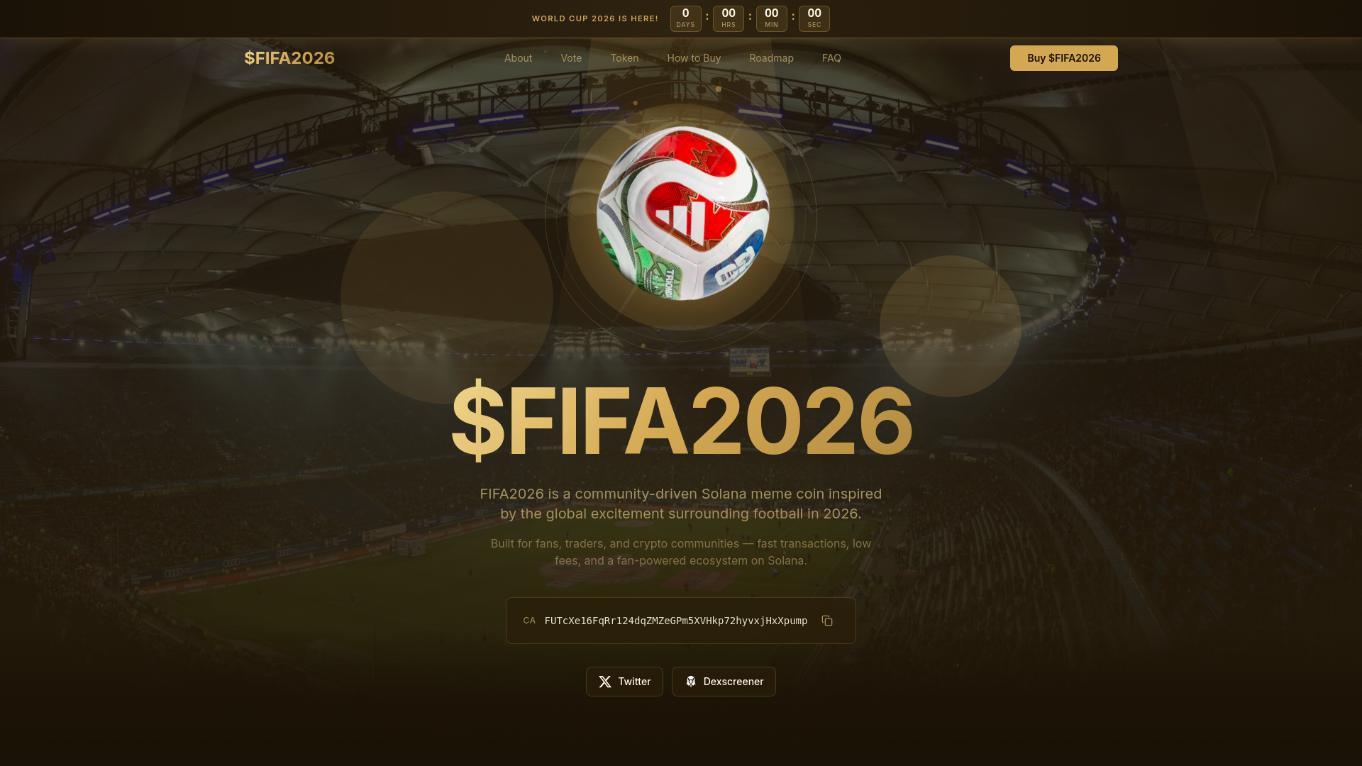 Screenshot of fifa2026coin.cc