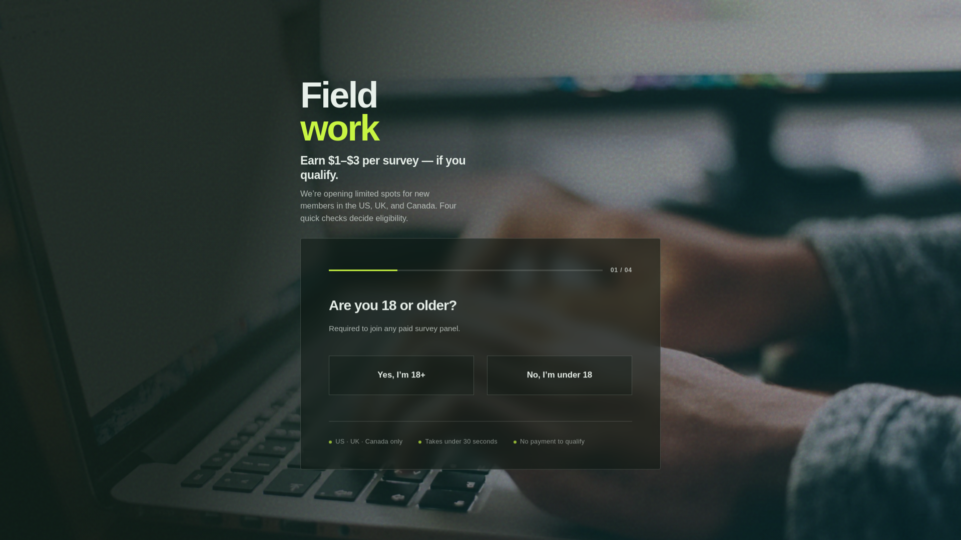 Screenshot of reward-verification.online