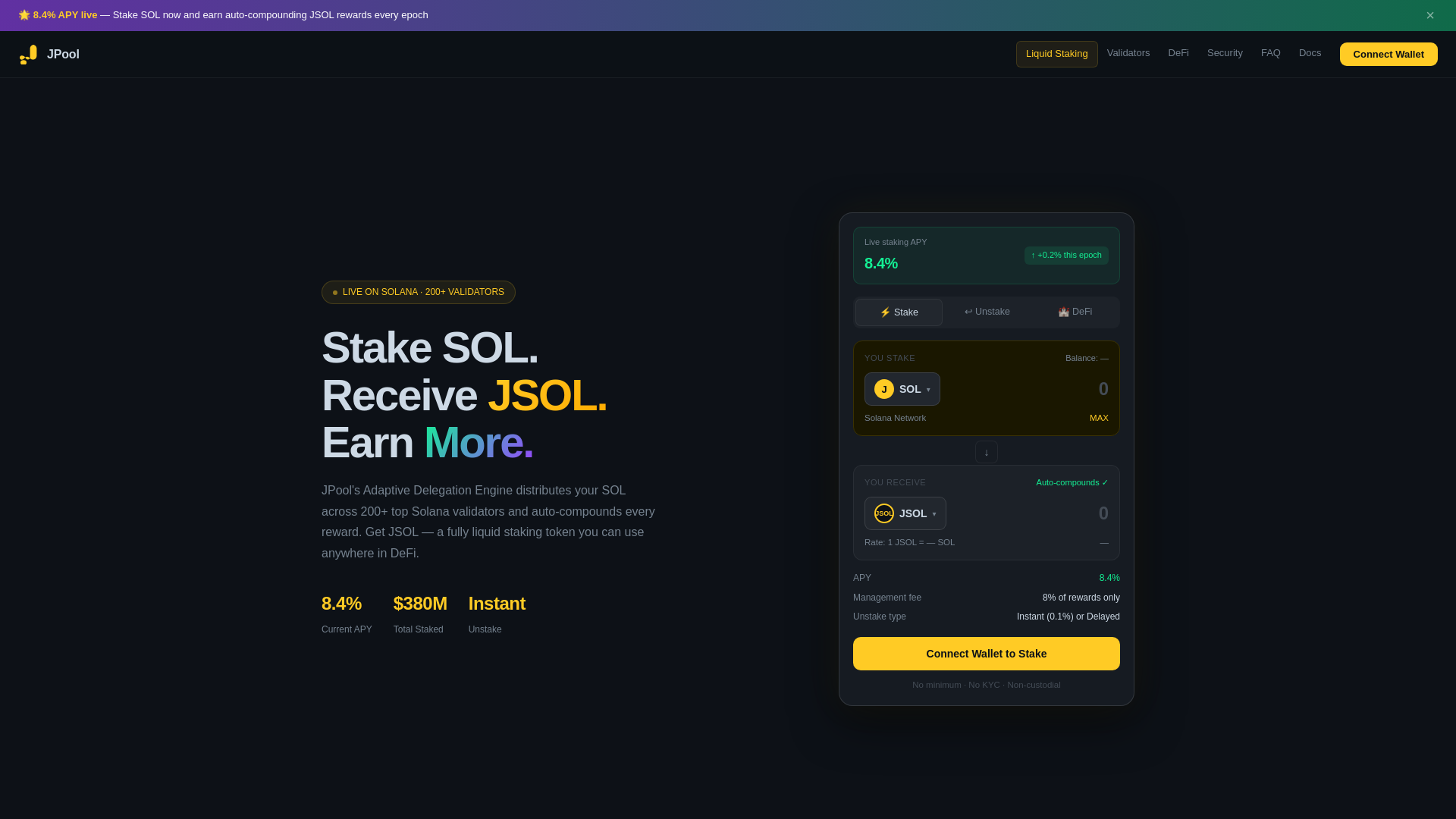 Screenshot of jpool-app.com