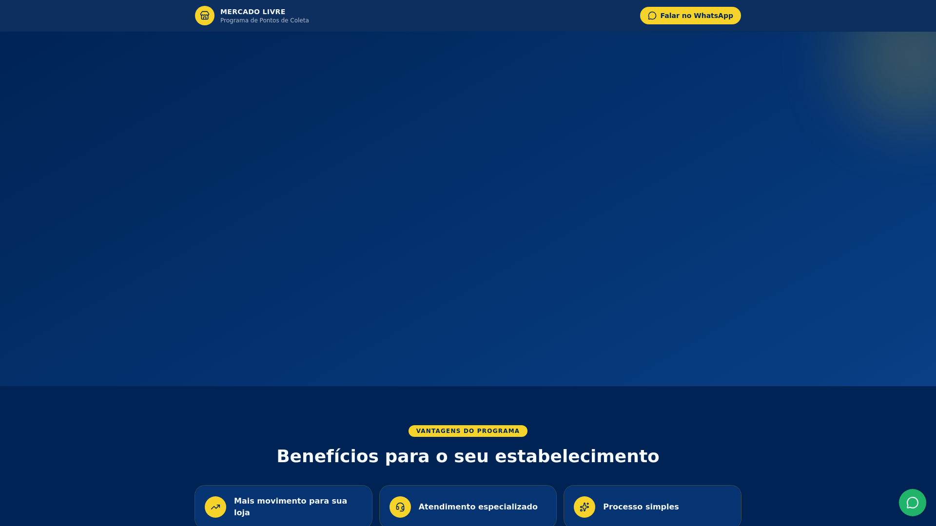 Screenshot of pontodecoletamercadolivre.site