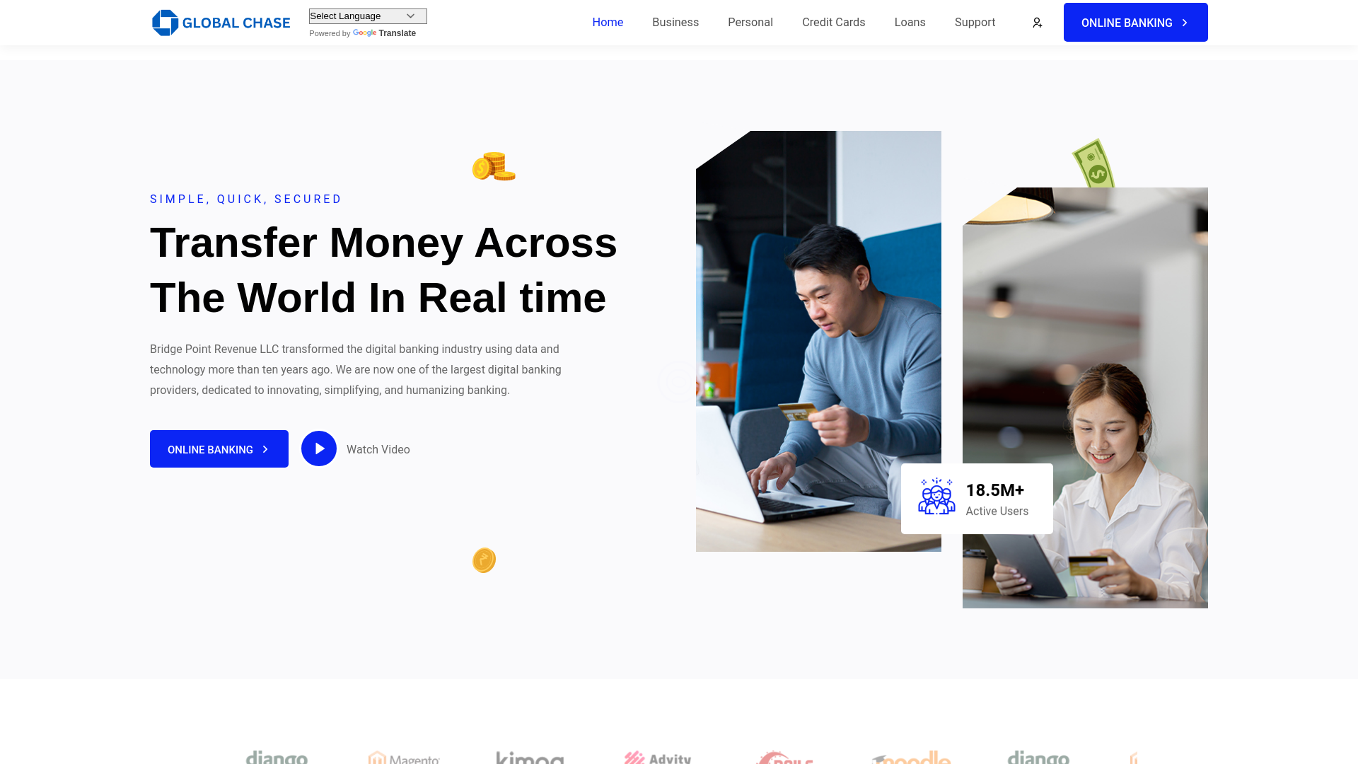 Screenshot of primecreditunion.stglen.com