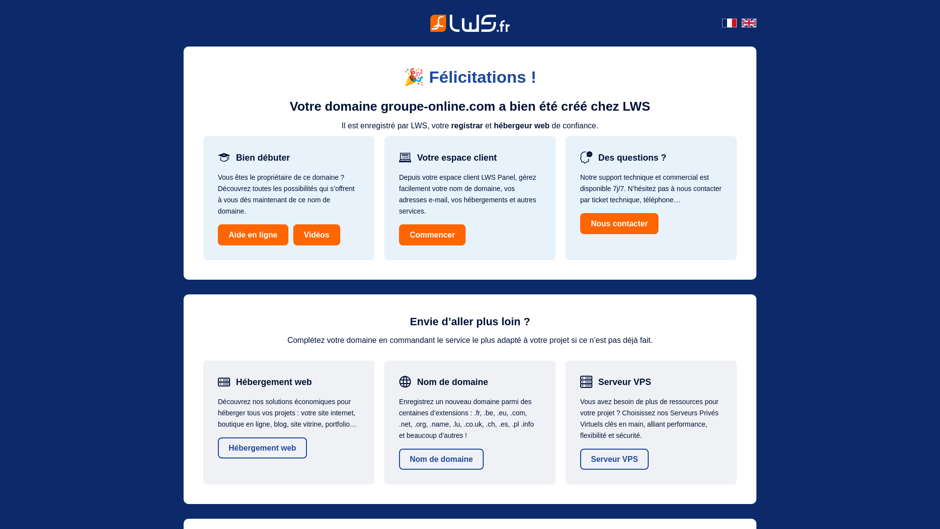 Screenshot of groupe-online.com