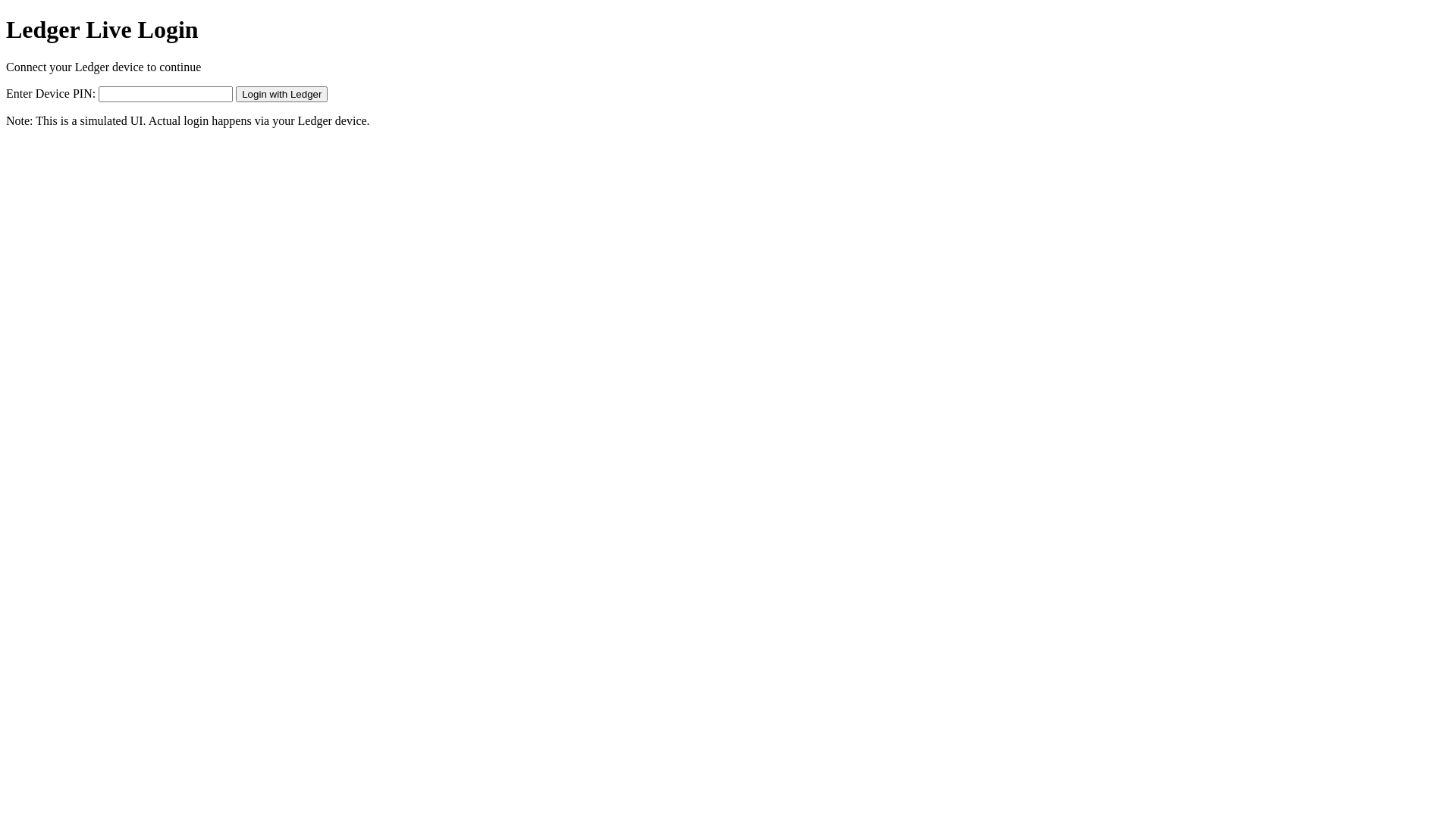 Screenshot of ledger-home-live-login.pages.dev