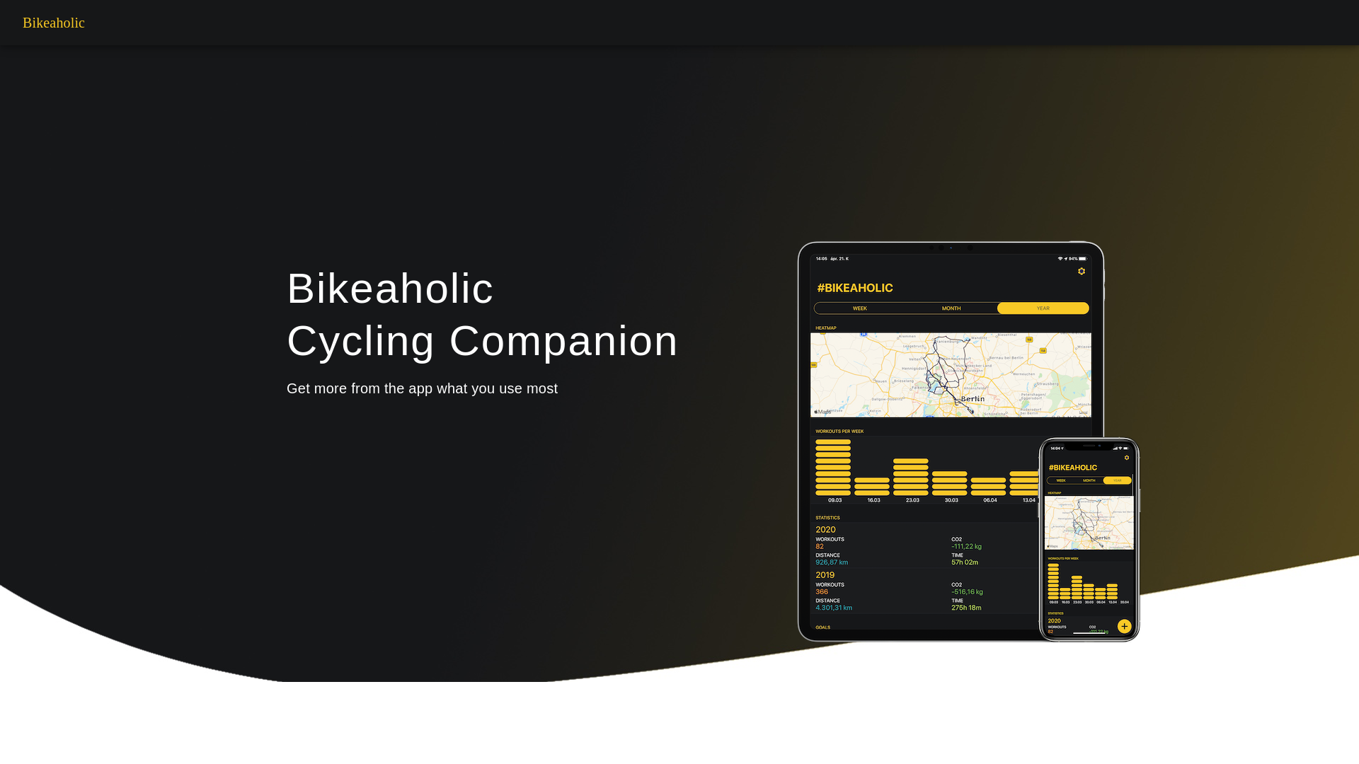 Stored capture of bikeaholic.app