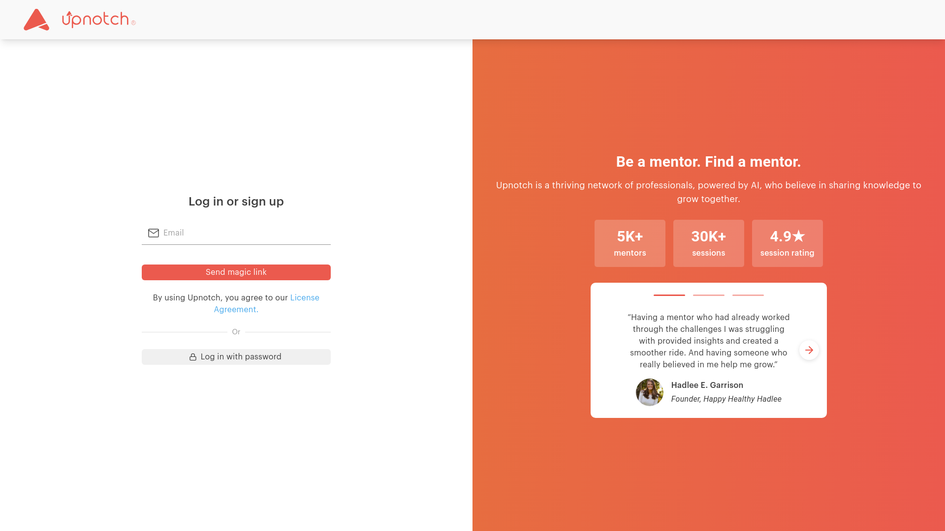 Stored capture of admin.dev.upnotch.com