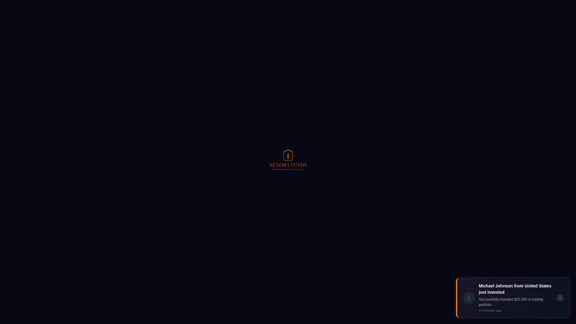 Screenshot of nexorafunds.live