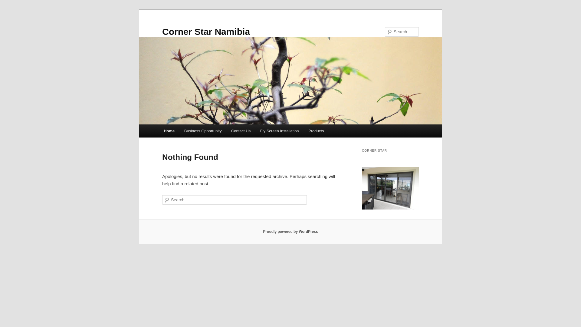 Screenshot of cornerstarnamibia.com