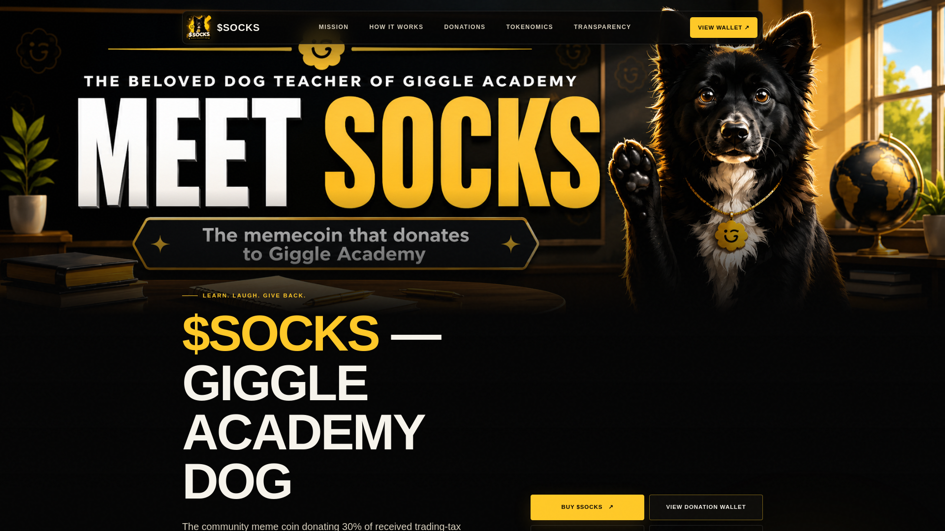 Screenshot of giggle-socks.fun
