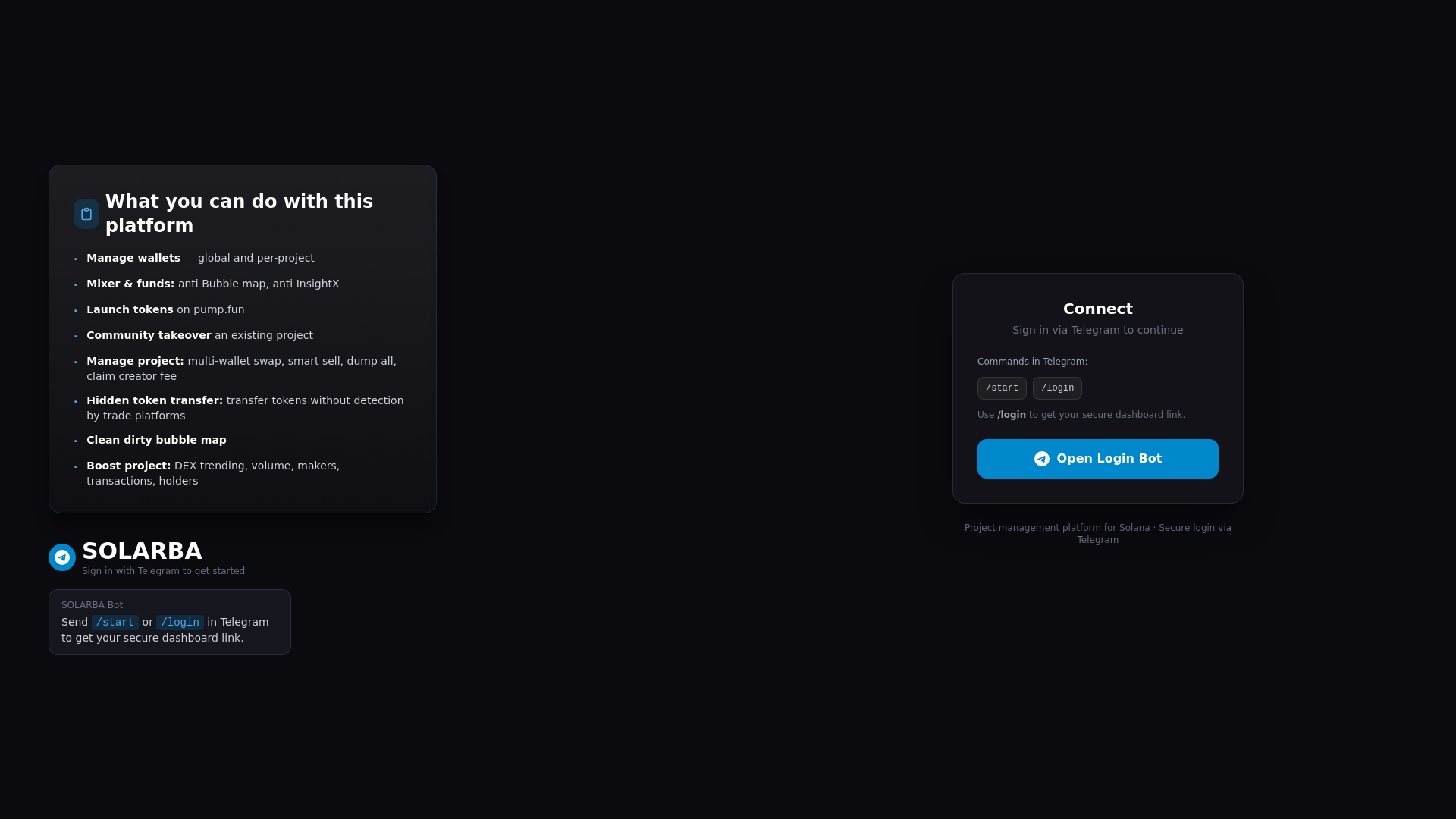 Screenshot of solarbabundler.com