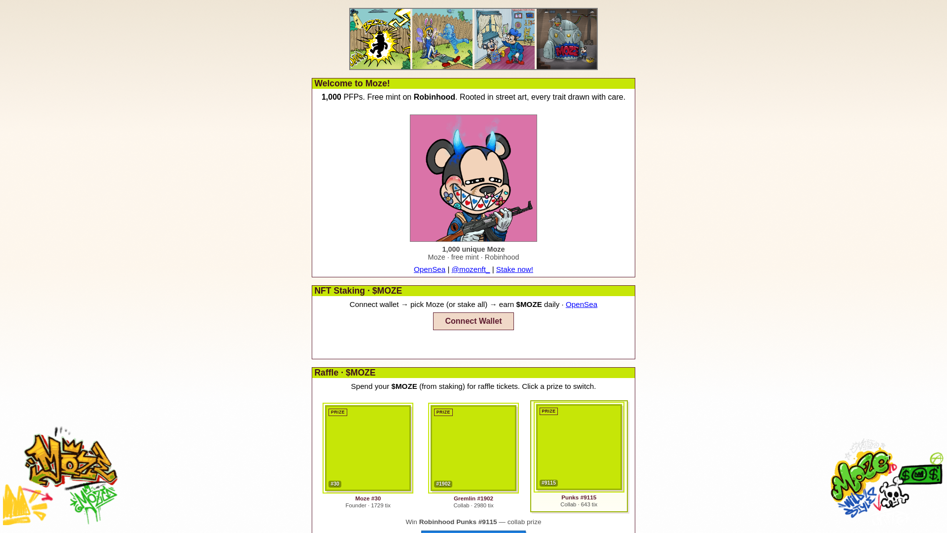 Screenshot of mozestreet.art