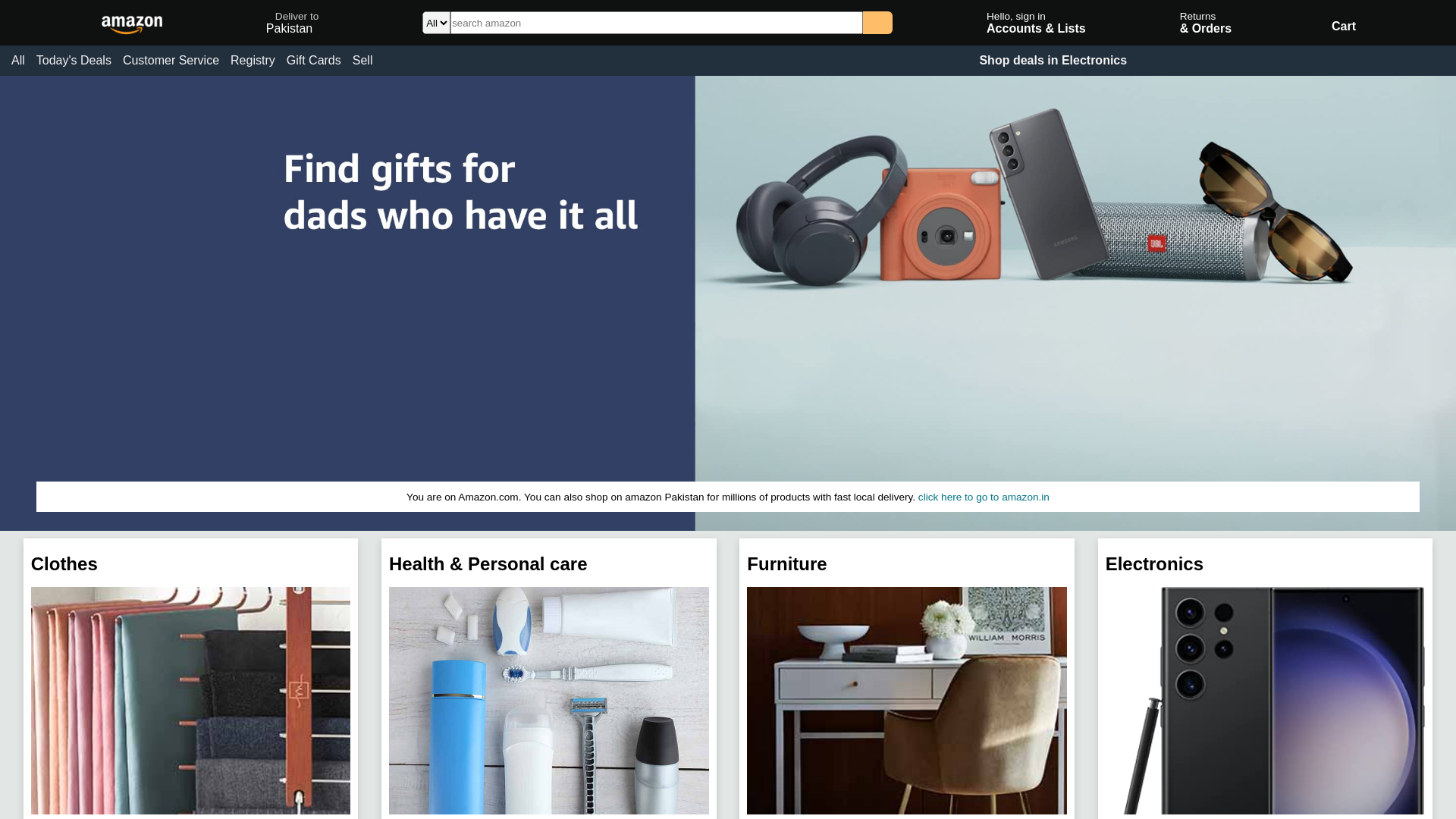Screenshot of amazon-homepage-clone-2026.netlify.app