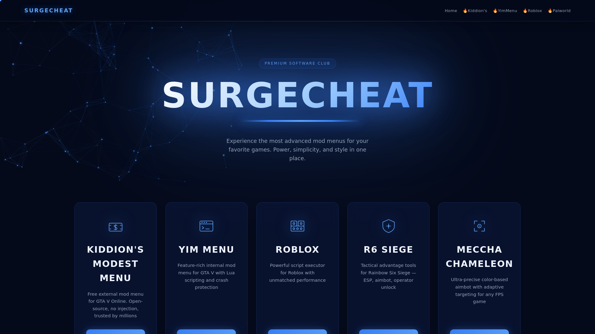 Screenshot of surgecheat.com
