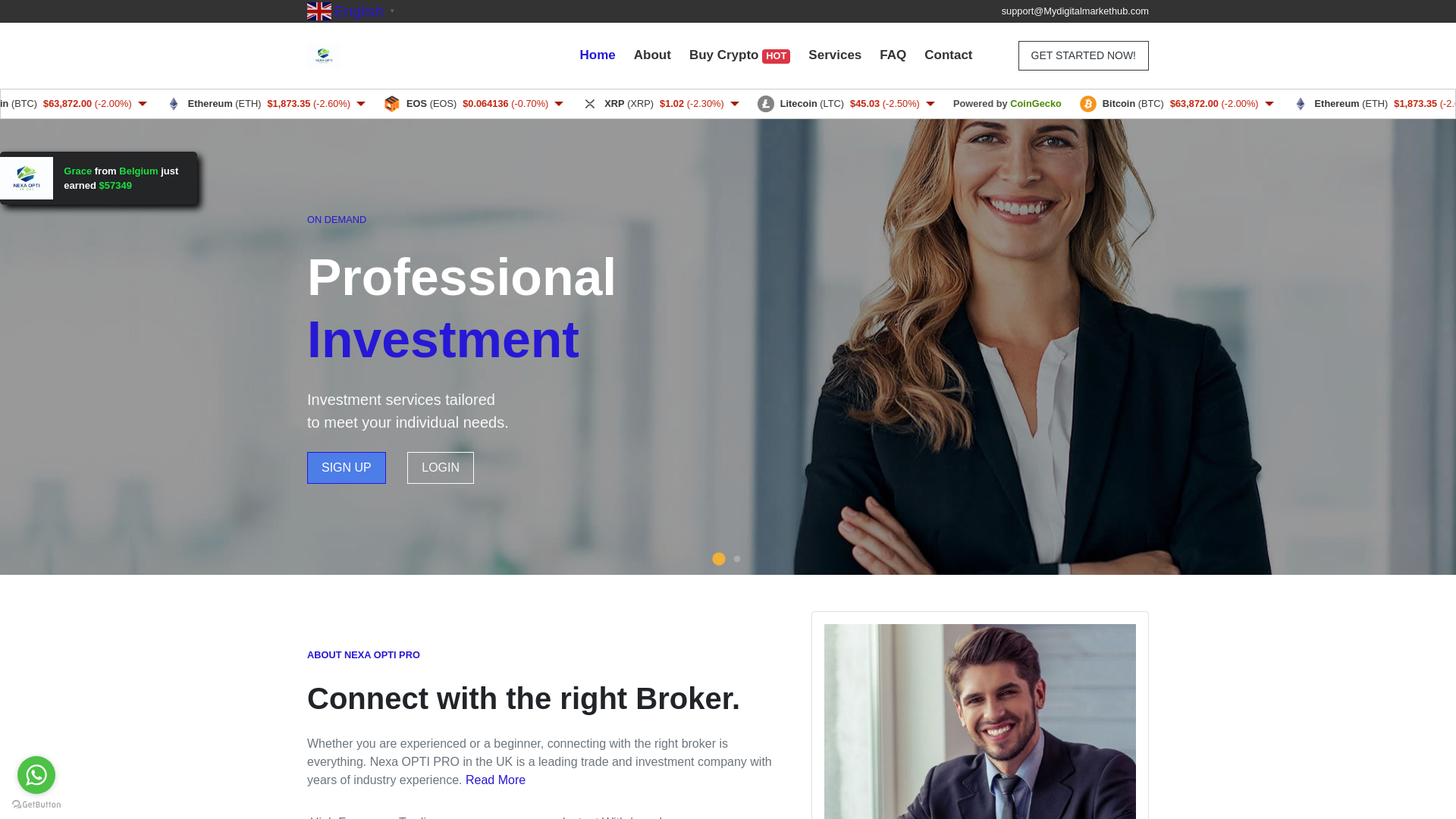 Screenshot of nexabridgepr021.com