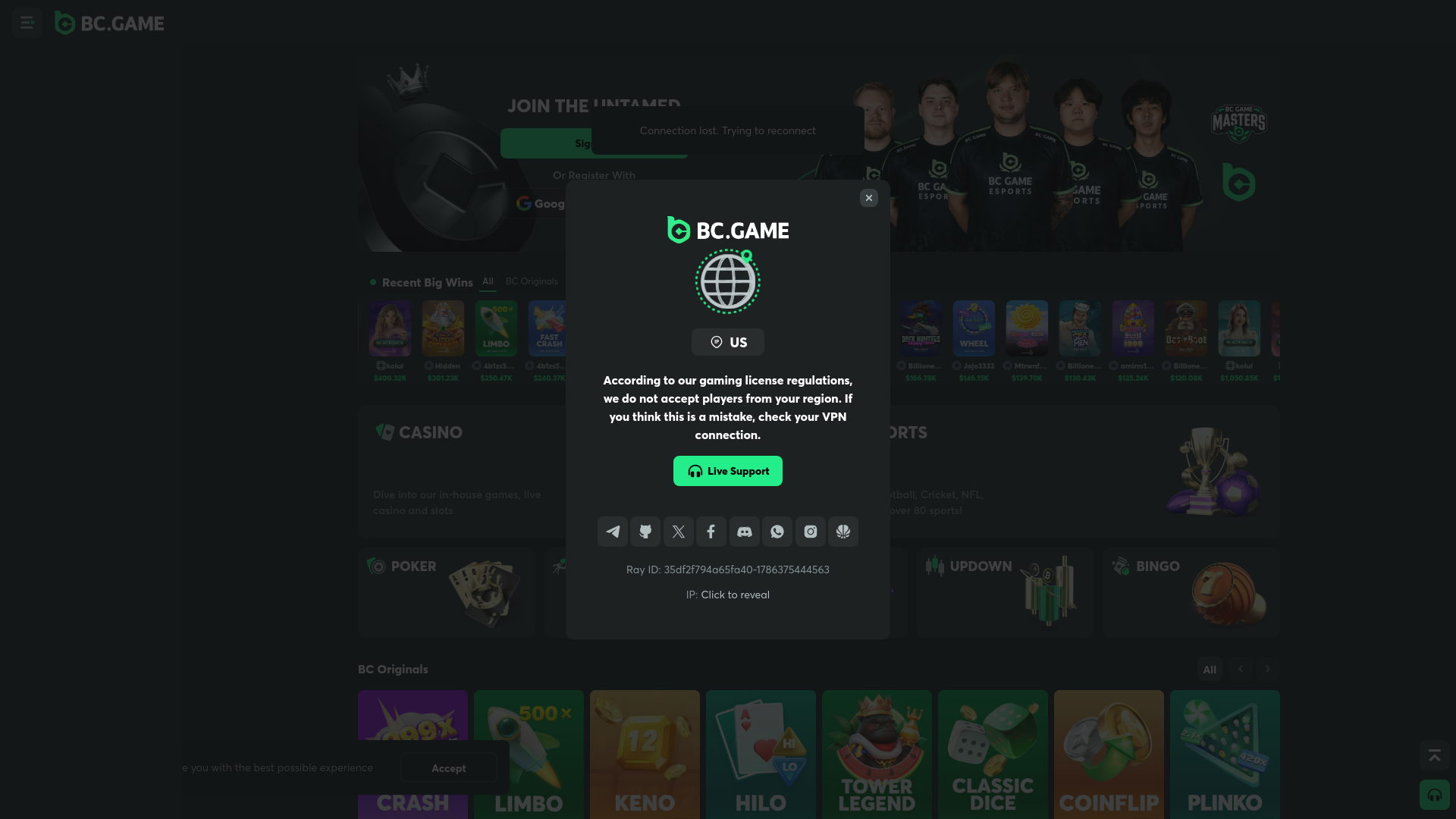 Screenshot of coppermingle.top