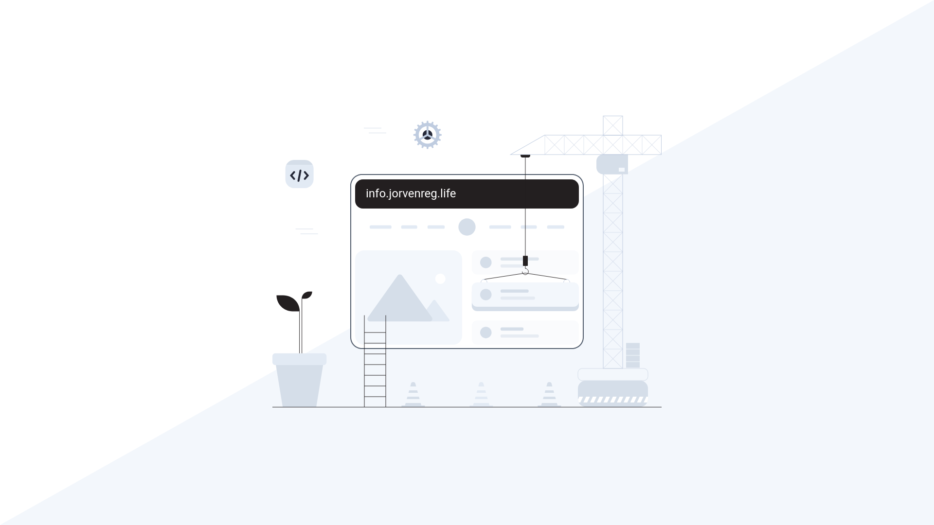 Screenshot of info.jorvenreg.life