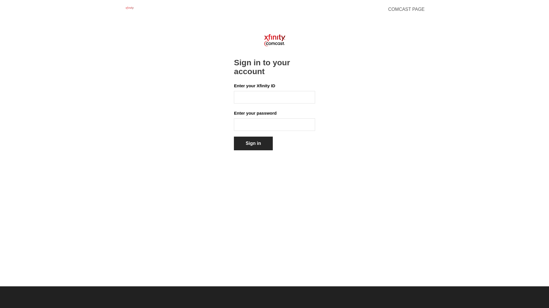 Screenshot of comcastbusinesspage.weebly.com